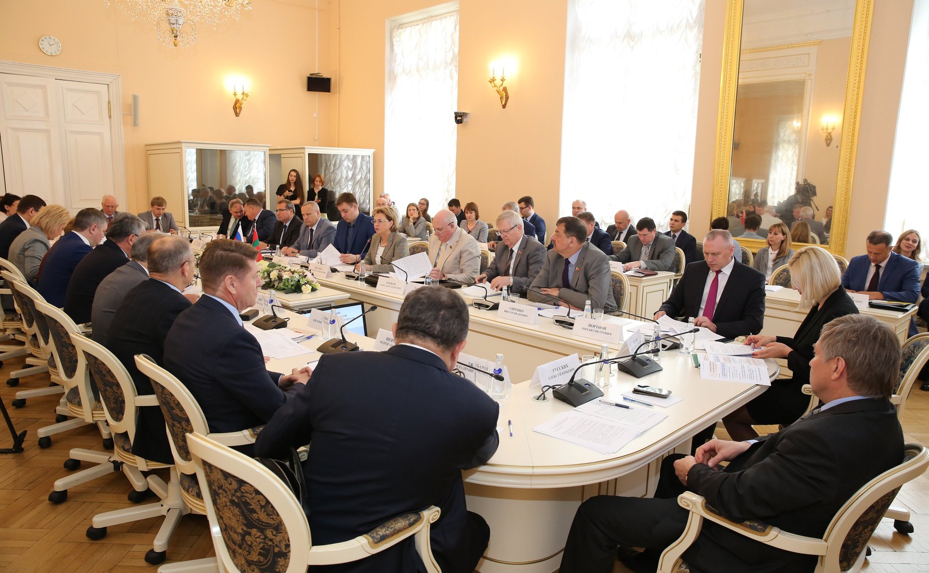 Заседание Организационного комитета по подготовке и проведению VI Форума регионов России и Беларуси