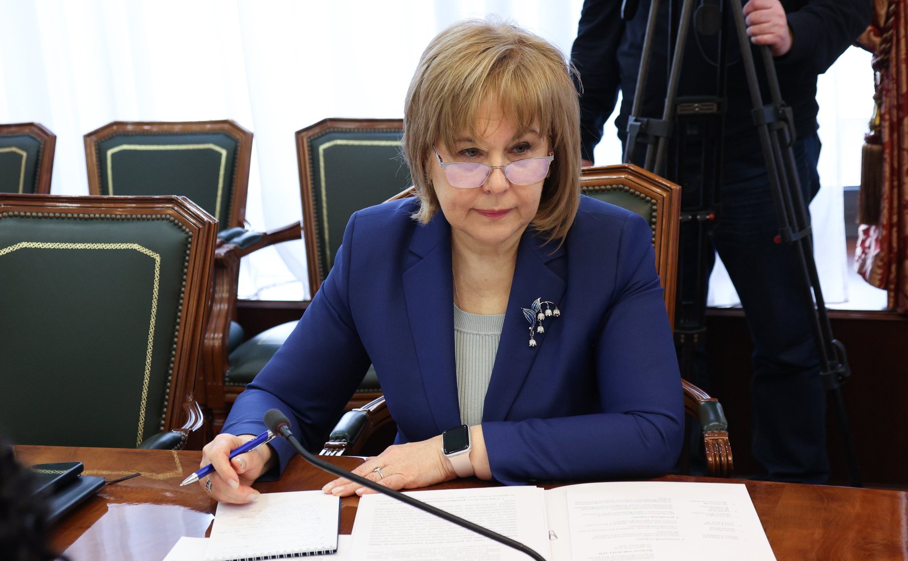 Встреча заместителя Председателя СФ, руководителя группы по сотрудничеству Совета Федерации с Сенатом Арабской Республики Египет Инны Святенко с Чрезвычайным и Полномочным Послом Арабской Республики Египет в РФ