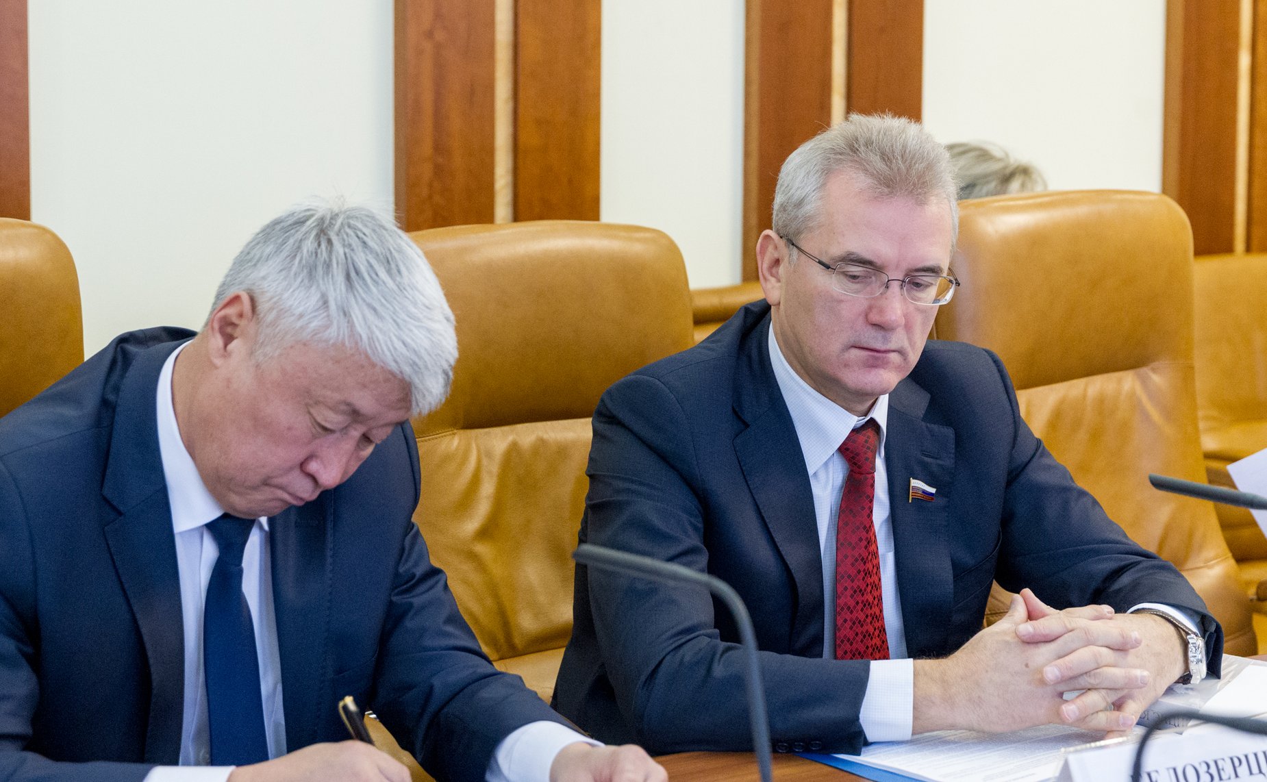 И. Белозерцев Заседание Комиссии Совета законодателей по делам Федерации, региональной политике и местному самоуправлению