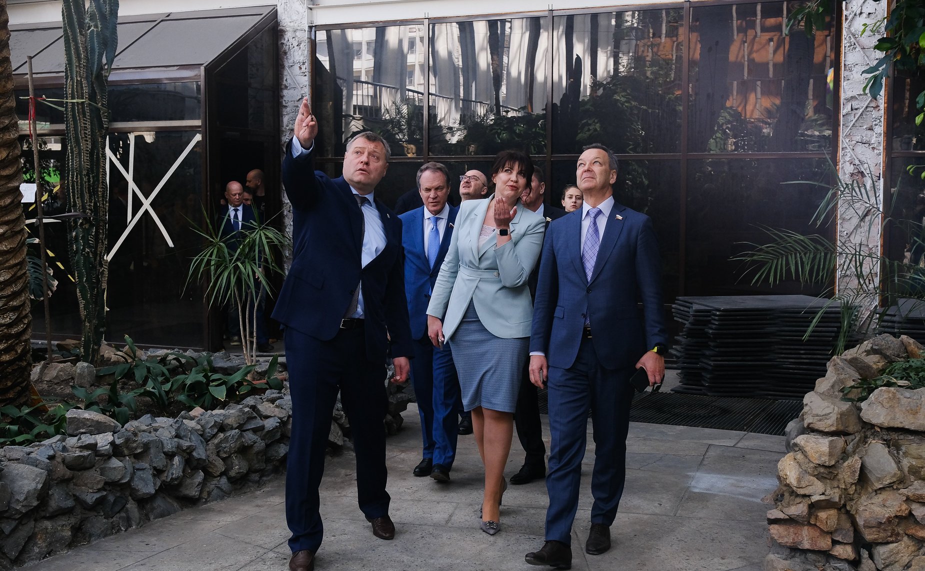 Делегация Совета Федерации в ходе поездки в регион посетила ряд объектов здравоохранения, образования и культуры