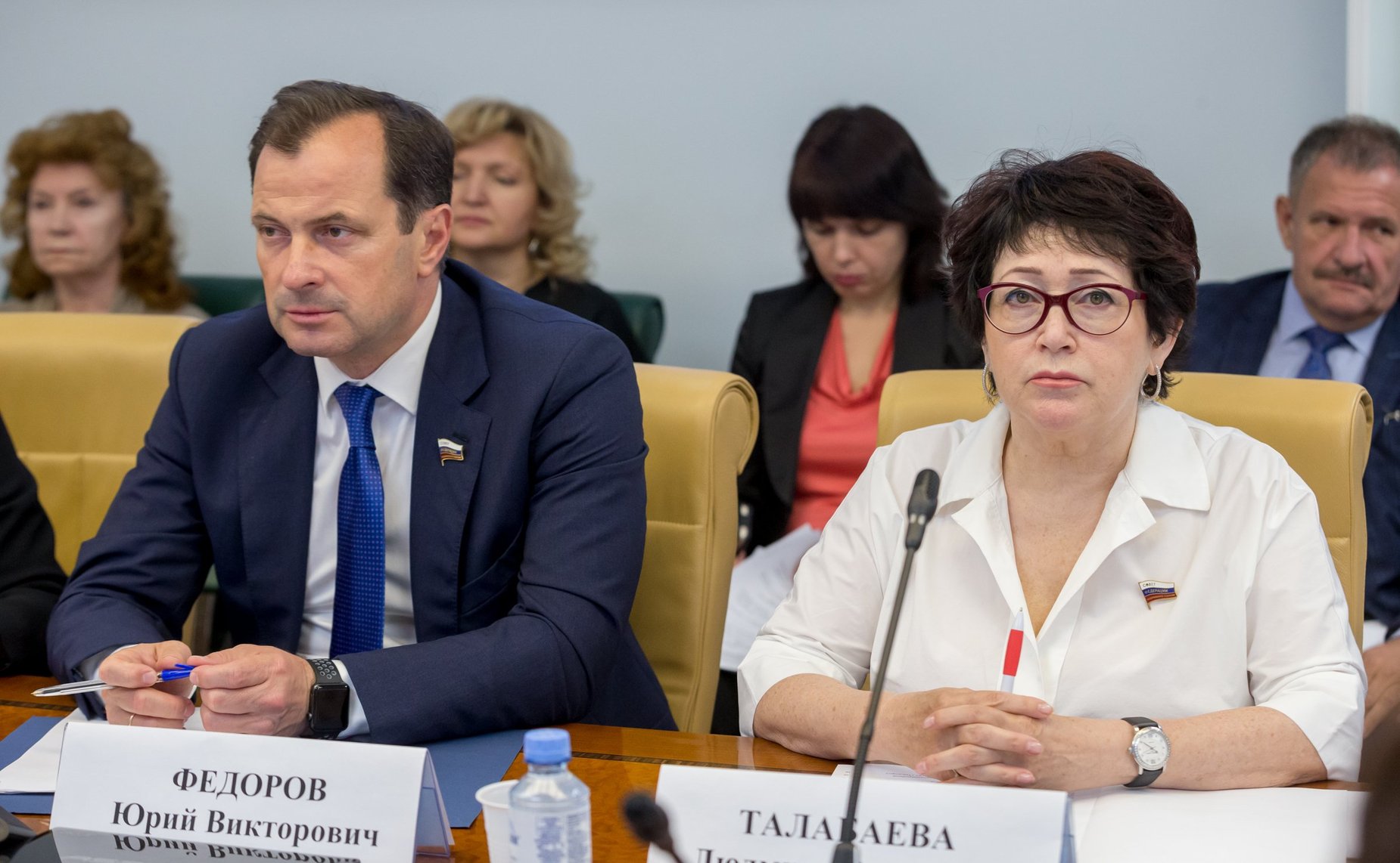 Юрий Федоров и Людмила Талабаева