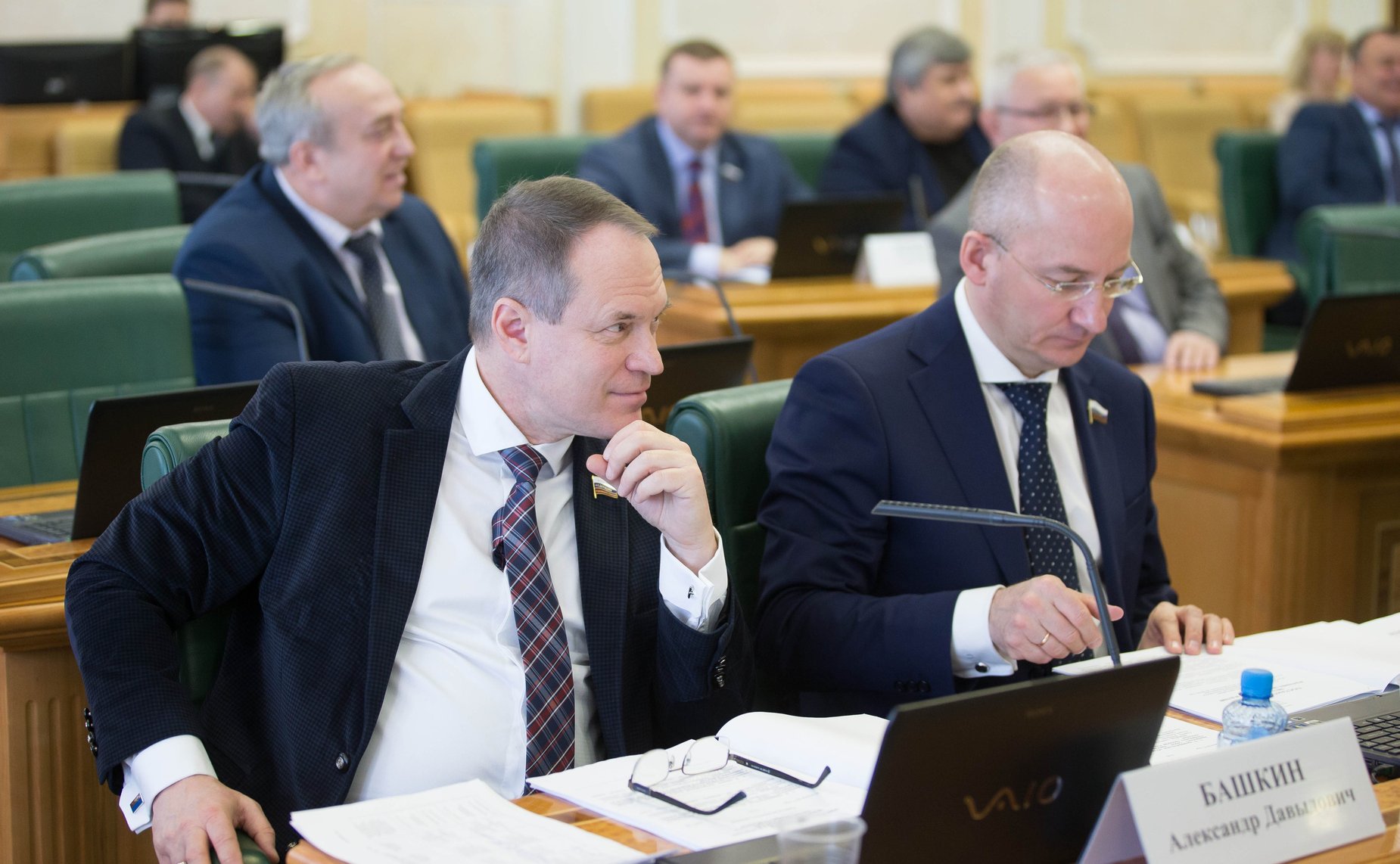 А. Башкин и О. Цепкин