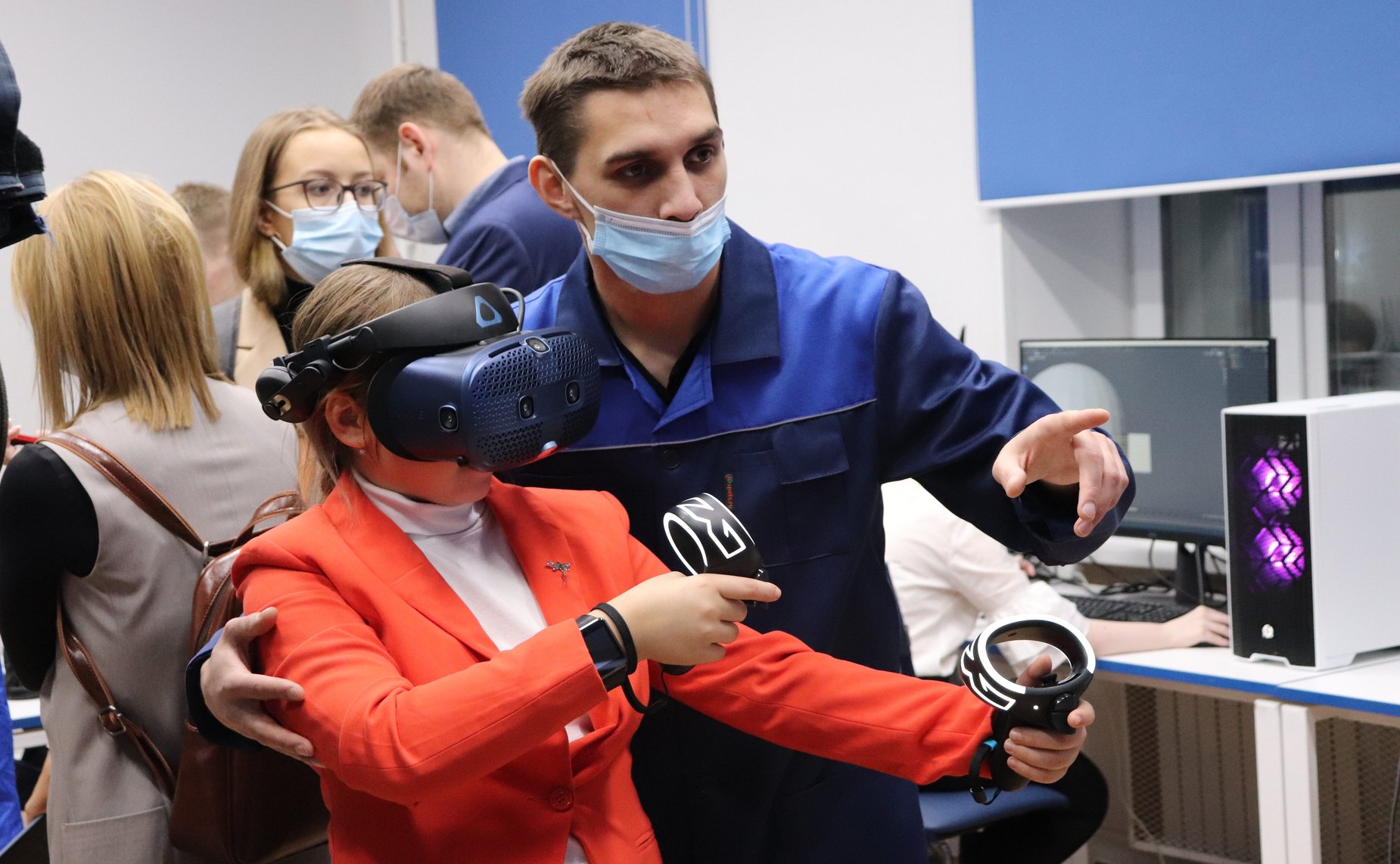 Римма Галушина приняла участие в церемонии открытия детского технопарка в Ненецком автономном округе