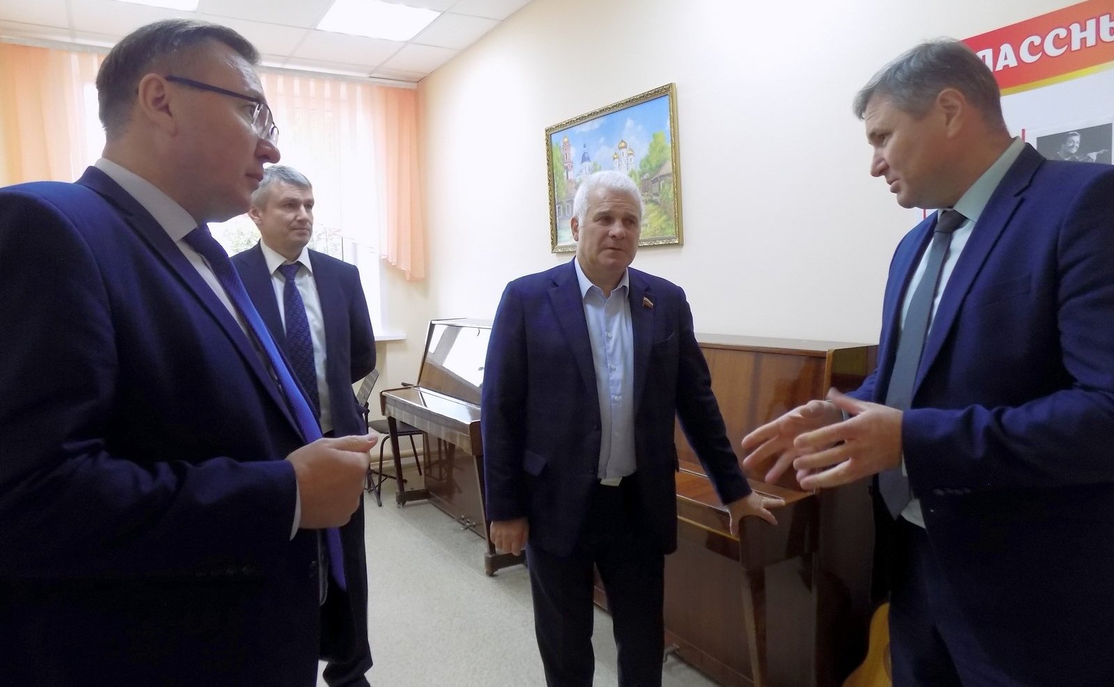 Сергей Мартынов принял участие в торжественном открытии после капитального ремонта Моркинской школы искусств