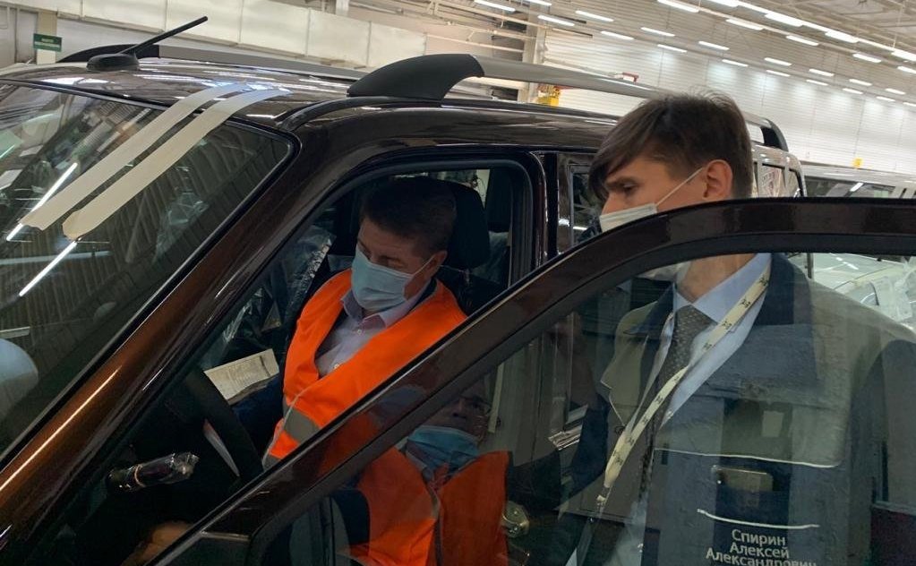 Андрей Шевченко в рамках рабочей поездки посетил Ульяновский автомобильный завод