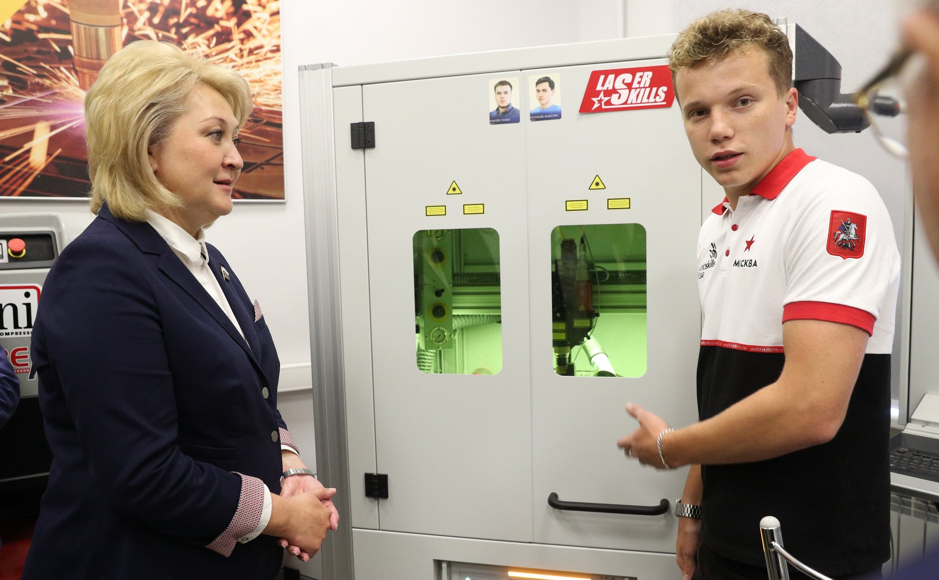 Лилия Гумерова встретилась со студентами и преподавателями Московского колледжа связи № 54 имени П.М. Вострухина