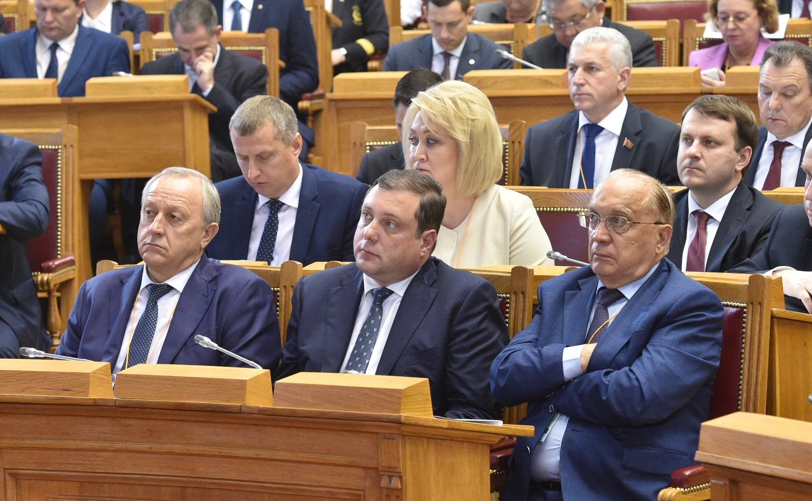 Пленарное заседание VI Форума регионов России и Беларуси на тему «Межрегиональные связи как основа формирования единого культурного и гуманитарного пространства народов России и Беларуси»