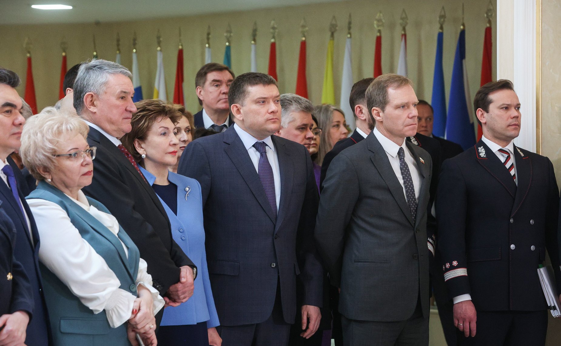 Открытие в Совете Федерации выставочной экспозиции для ознакомления с 20-летней историей ОАО «Российские железные дороги»