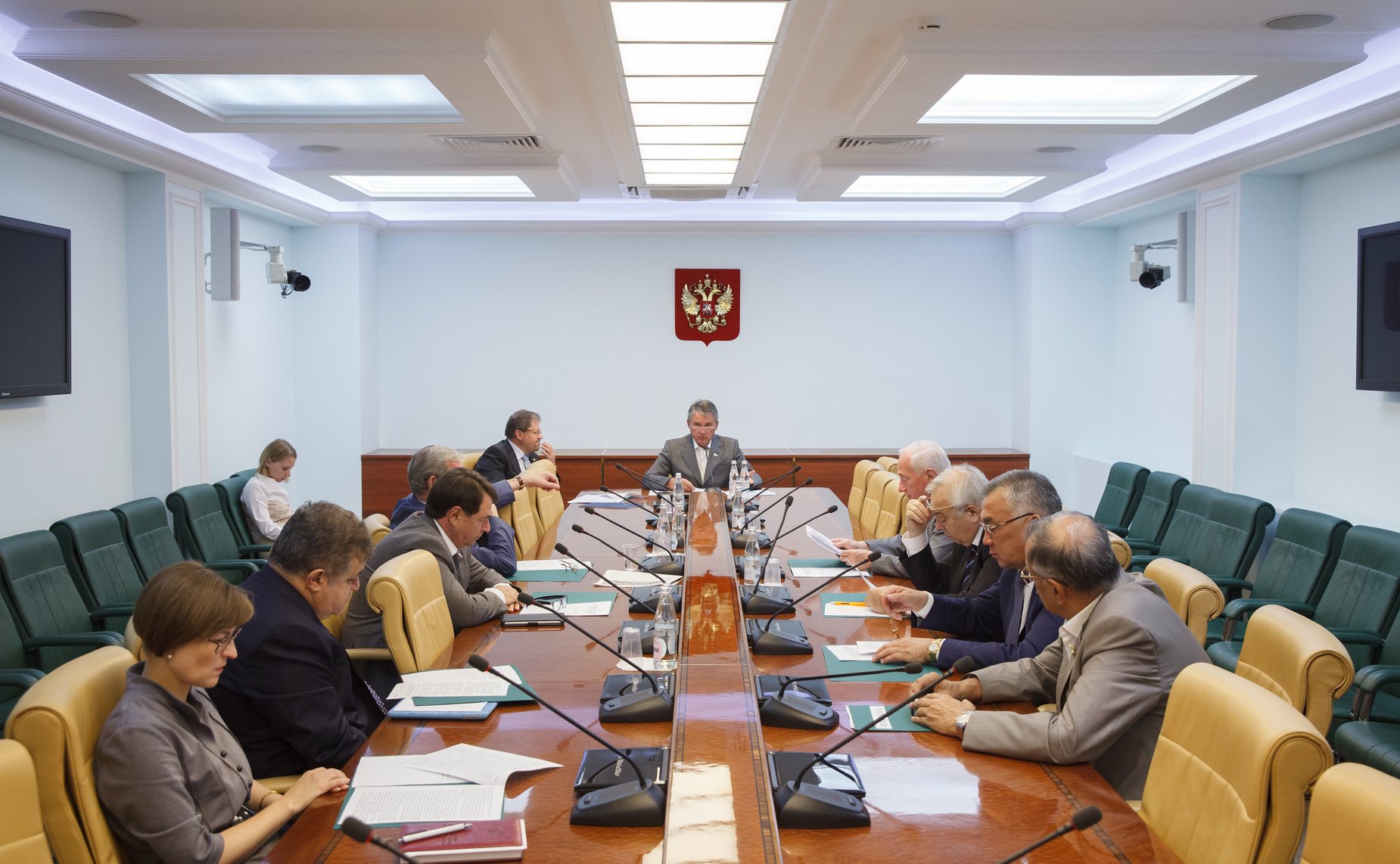 Заседание комиссия СФ по контролю за достоверностью сведений о доходах сенаторов -7