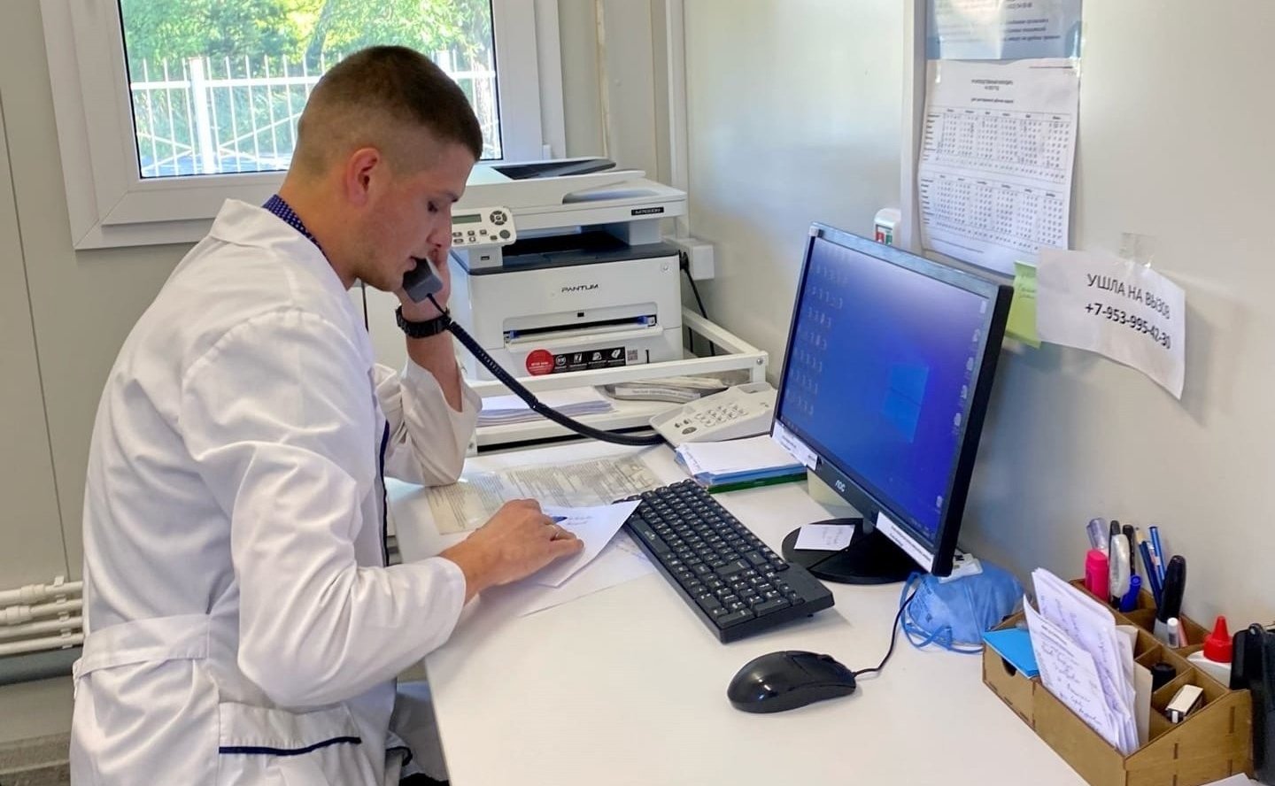 Ольга Хохлова в ходе поездки в регион побывала в населенных пунктах, где в рамках национального проекта «Здравоохранение» были построены фельдшерско-акушерские пункты