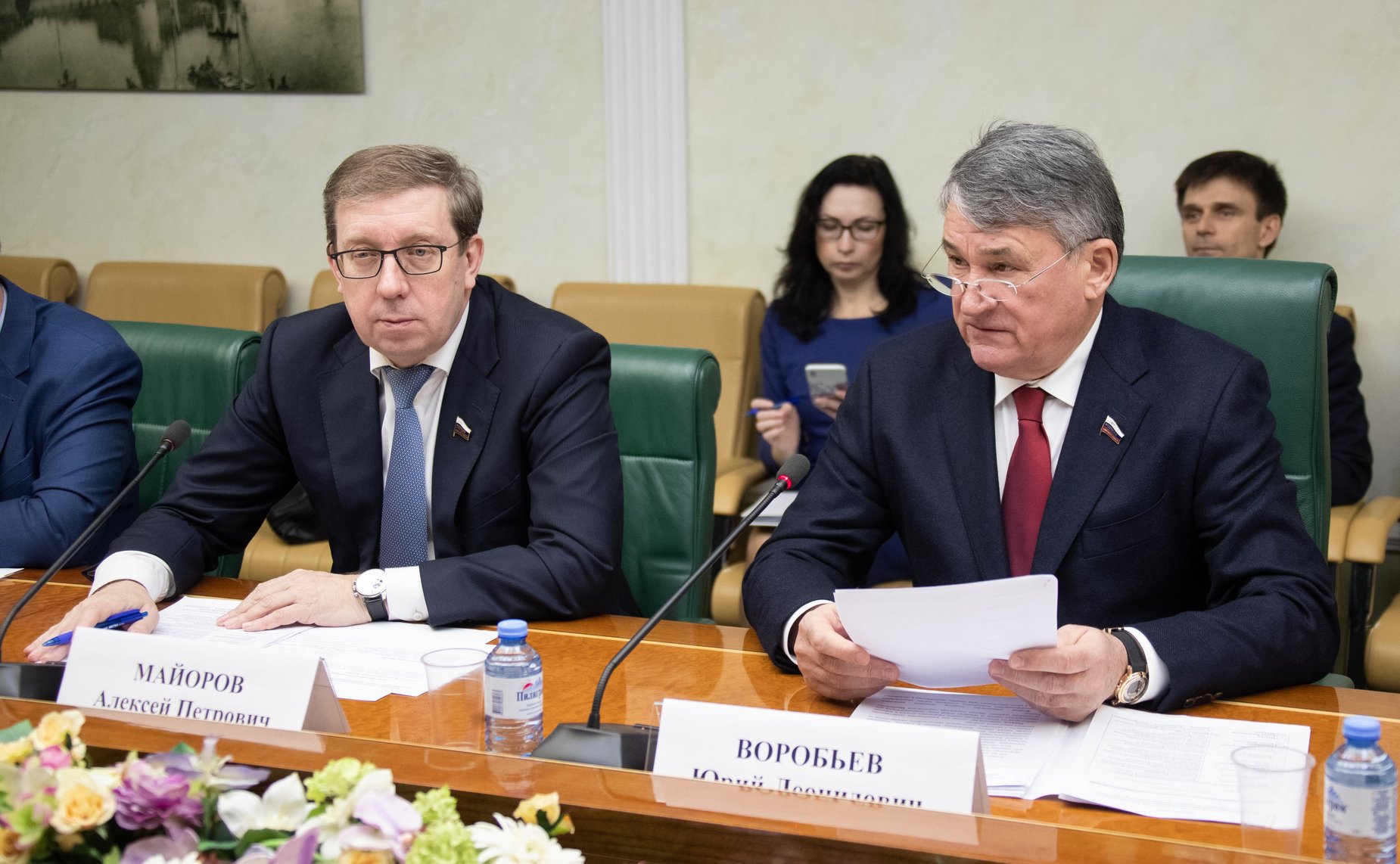 Алексей Майоров и Юрий Воробьев