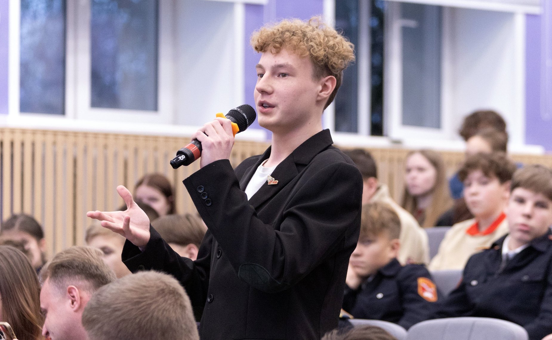 Встреча участников специальной военной операции с молодежью Вологодской области