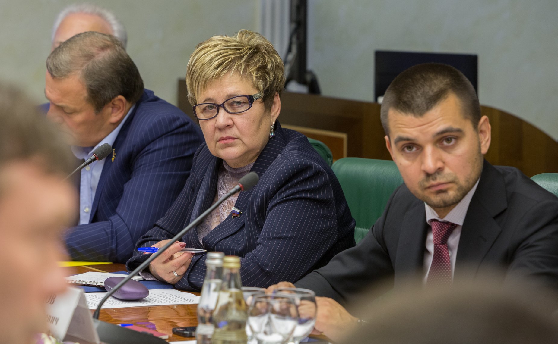 Г. Николаева С. Мамедов Заседание Комитета общественной поддержки жителей Юго-Востока Украины