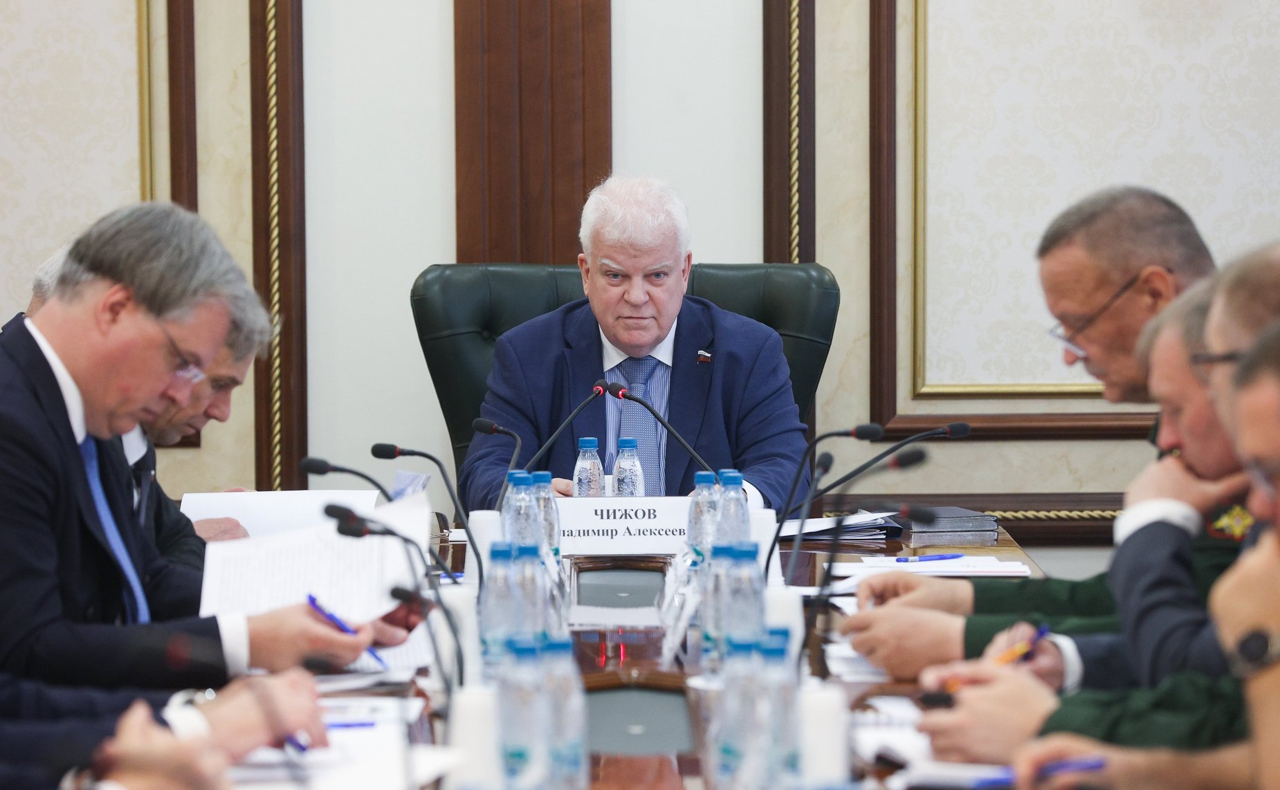 Совещание на тему «Об участии Российской Федерации в деятельности по поддержанию или восстановлению международного мира и безопасности»