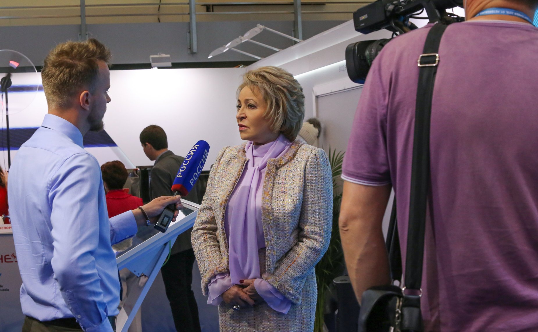 Брифинг В. Матвиенко