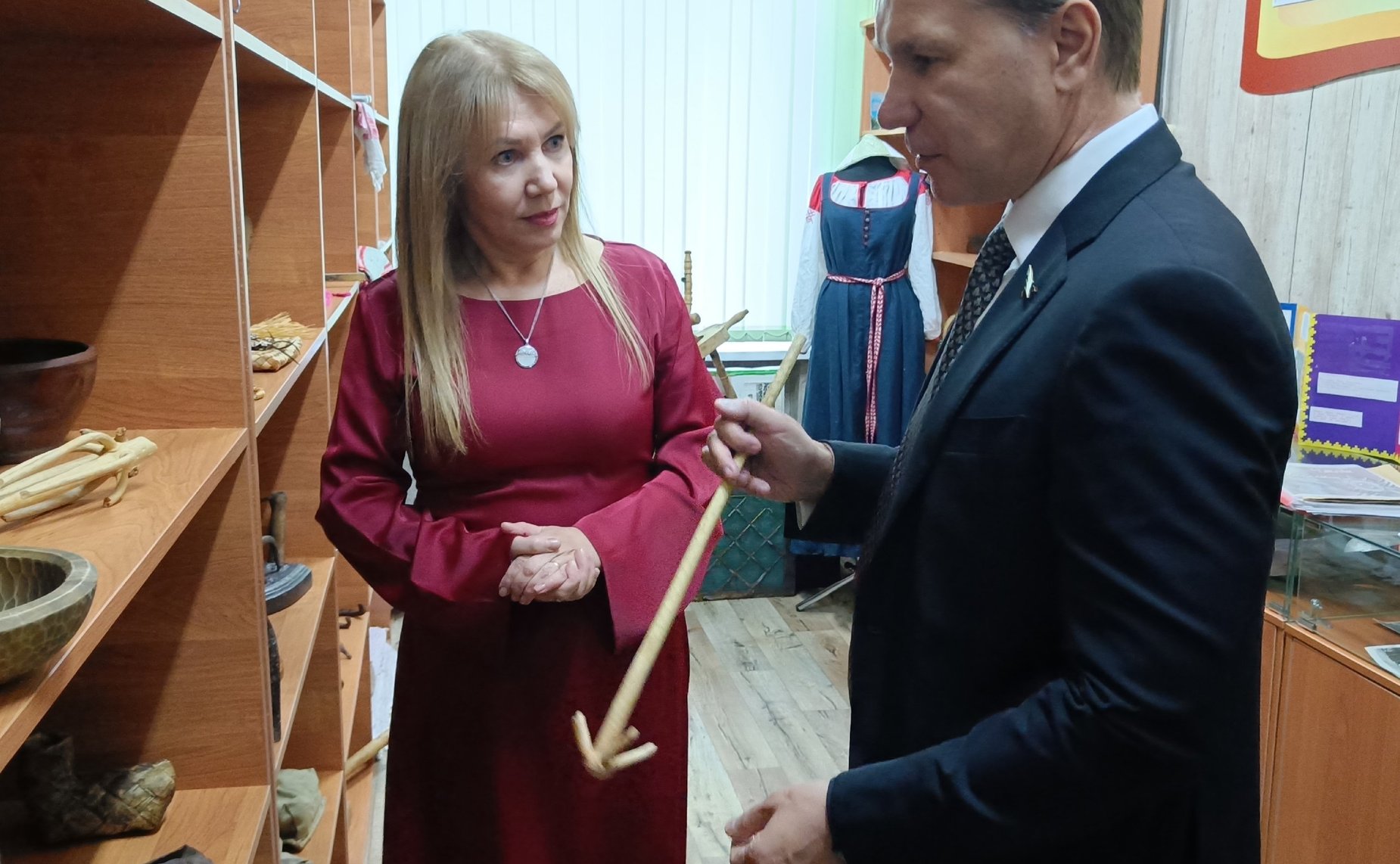 Игорь Зубарев принял участие в торжественном мероприятии, посвященном 220-летию школы в селе Шокша Прионежского района