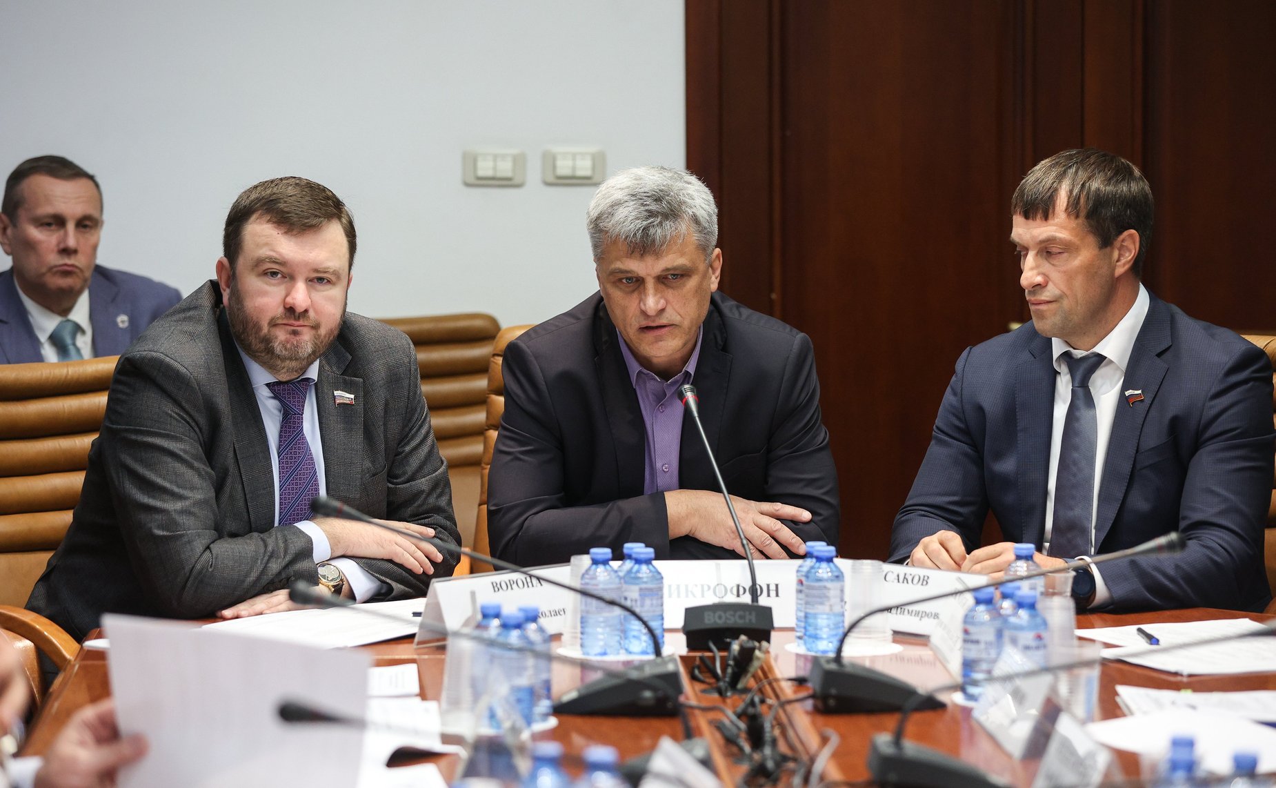 Совещание Комитета СФ по обороне и безопасности совместно с Комитетом СФ по экономической политике «О возможном сокращении переходного периода замены государственных регистрационных знаков автомобилей в ДНР, ЛНР, Запорожской и Херсонской областях»