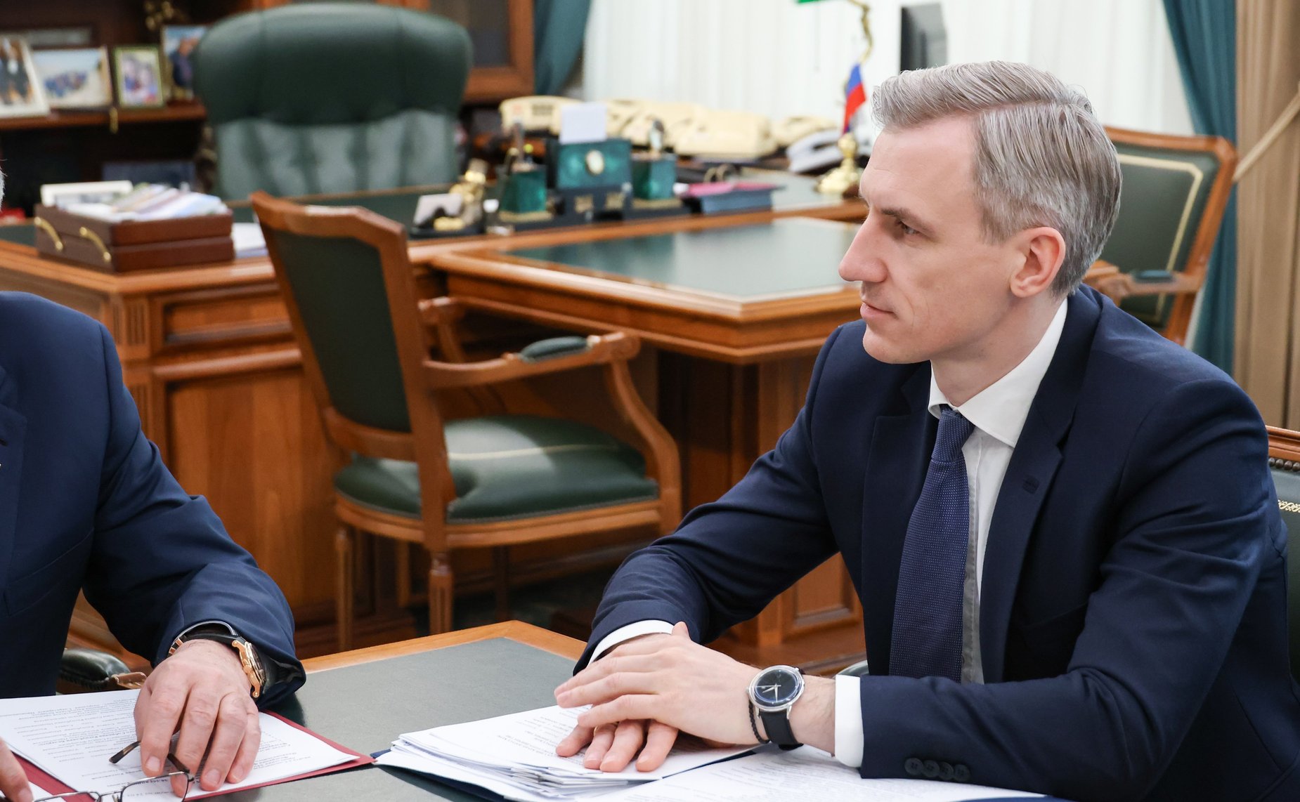 Встреча заместителя Председателя Совета Федерации Юрия Воробьева с руководством Смоленской области