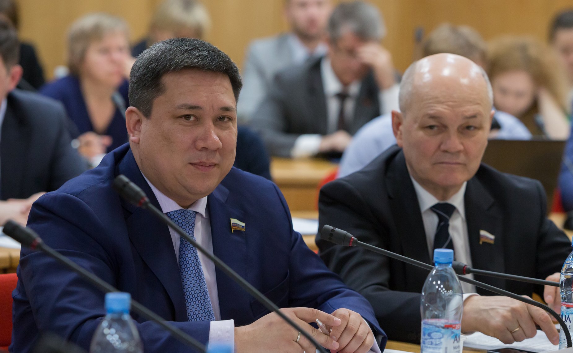 Круглый стол Комитета по бюджету и финансовым рынками в Финансовом университете при Правительстве РФ Пантелеев