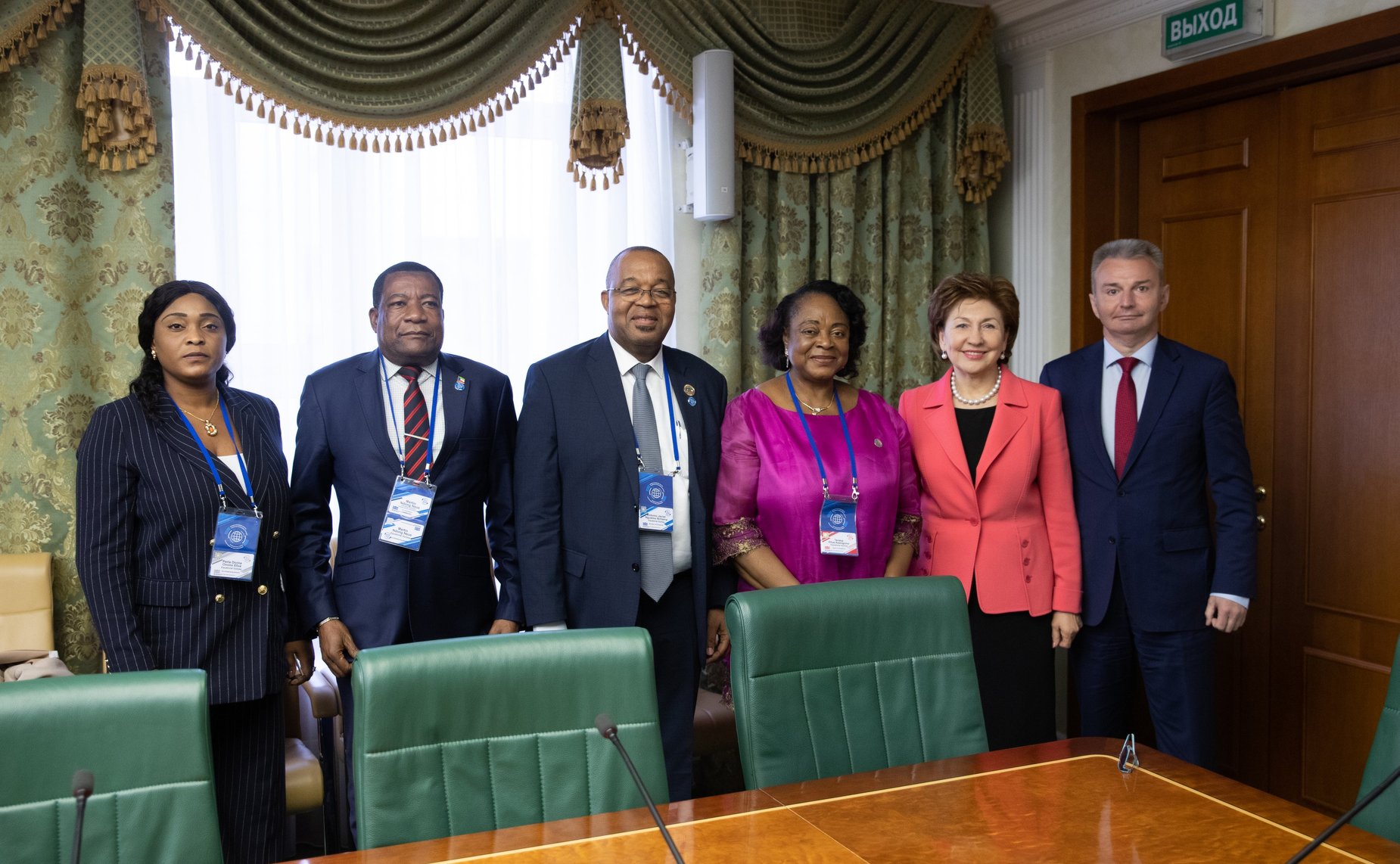 Встреча с Председателем Сената Экваториальной Гвинеи