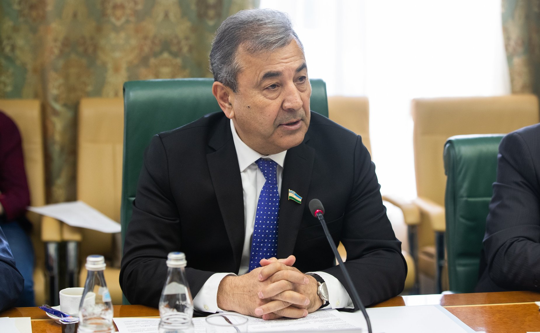 Заседание Комиссии по сотрудничеству Совета Федерации и Сената Олий Мажлиса Республики Узбекистан