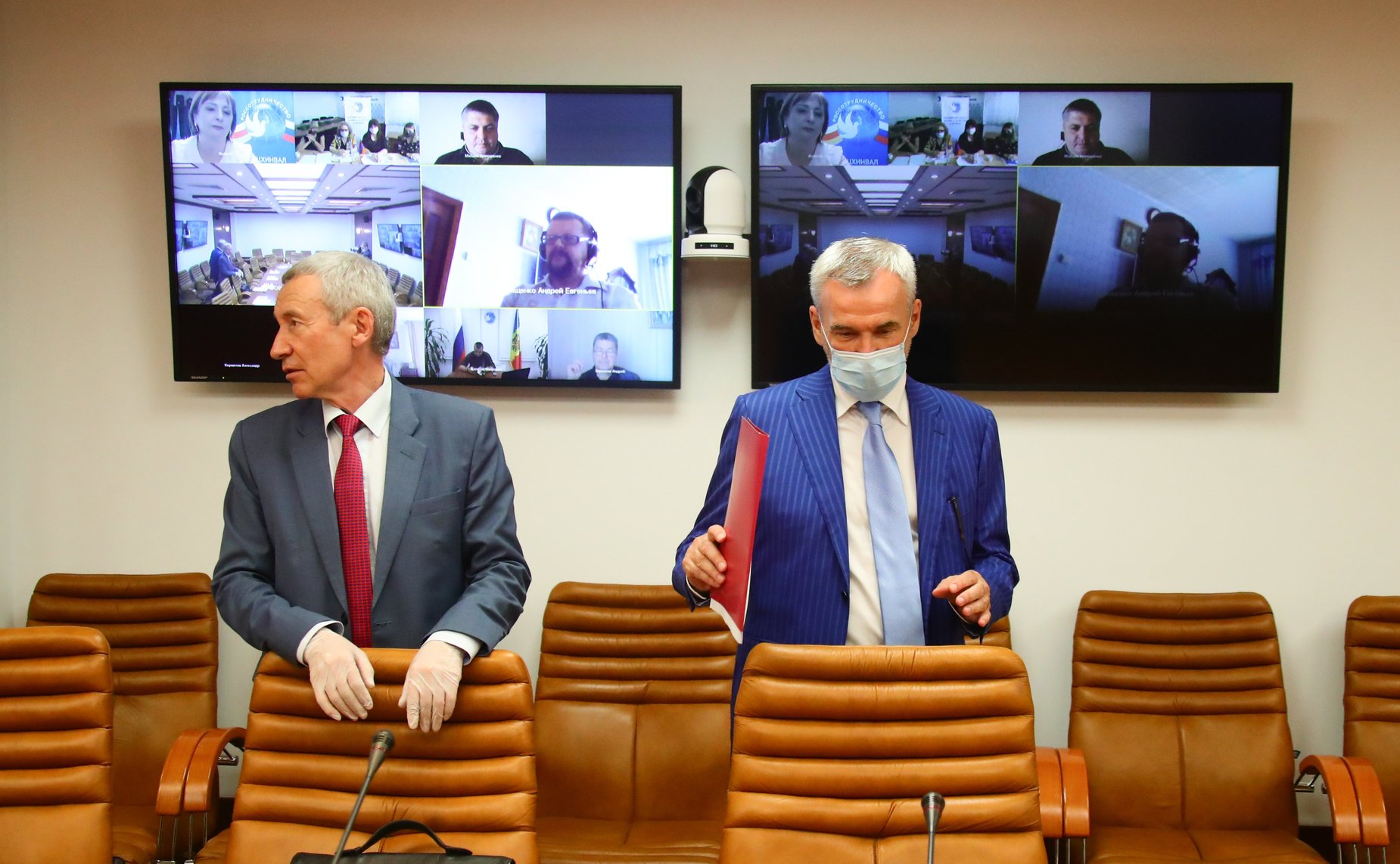 Видеоконференция А. Климова с соотечественниками, проживающими за рубежом