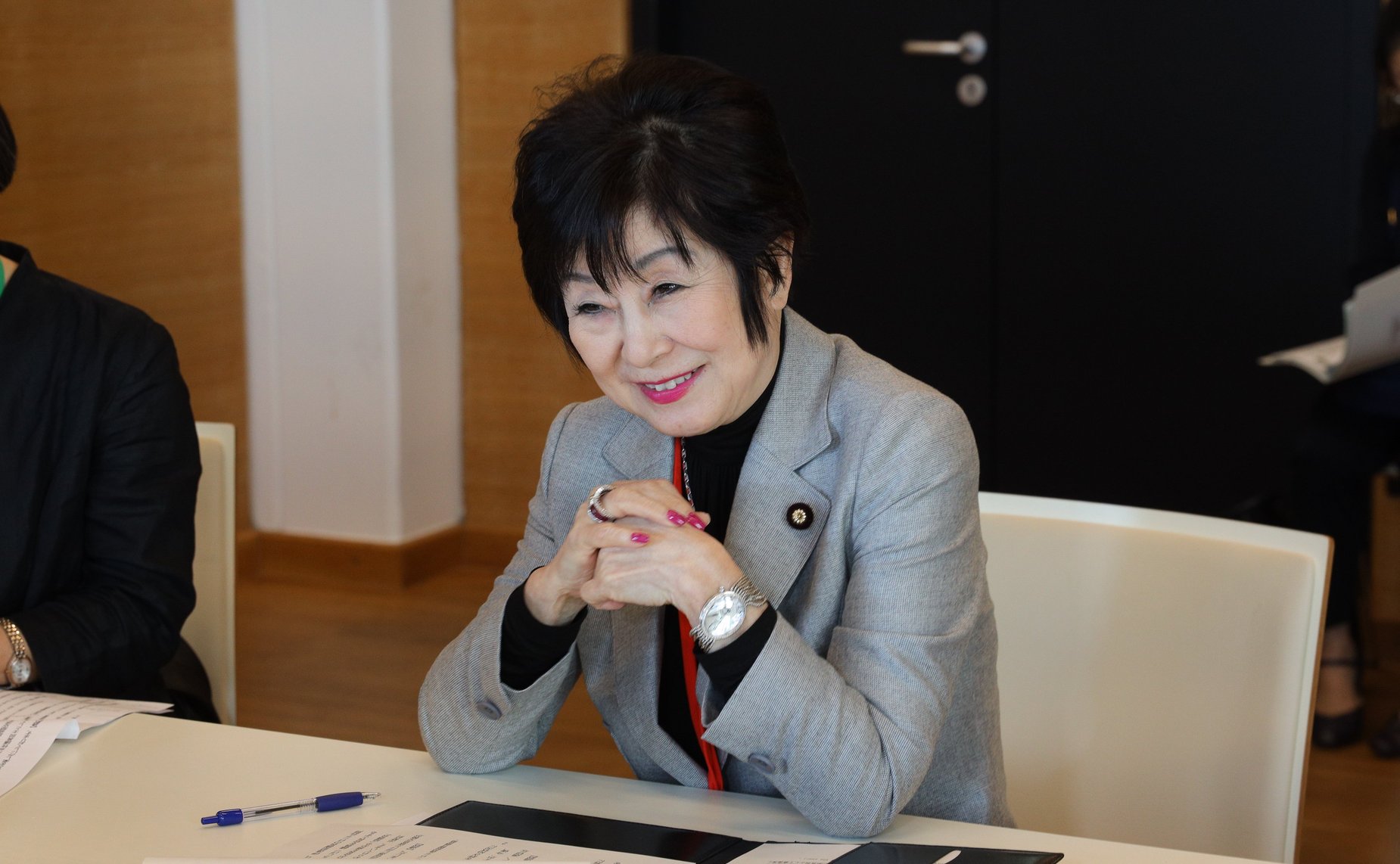 Встреча Валентины Матвиенко с Председателем Палаты советников Парламента Японии Акико Санто