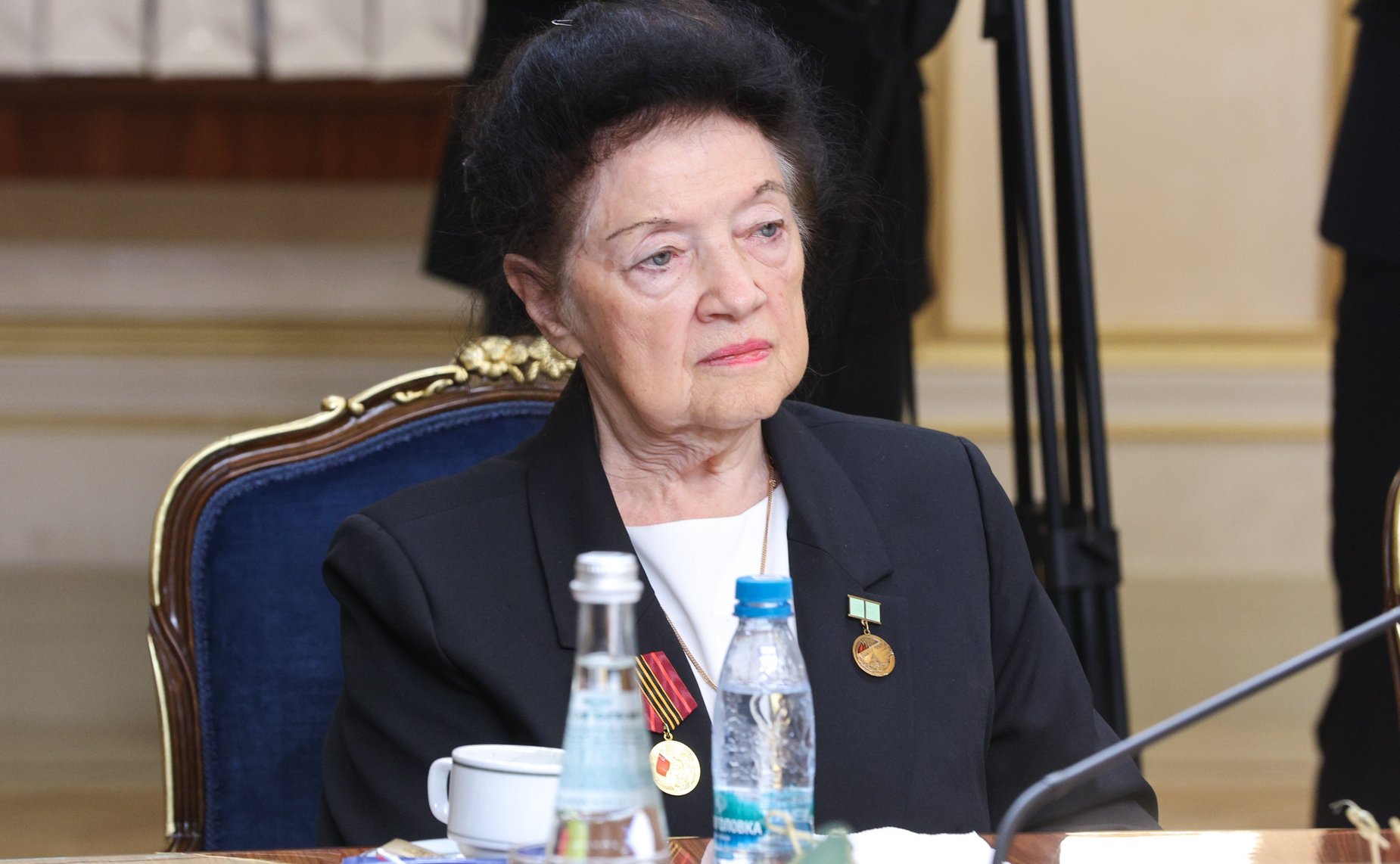 Встреча Председателя Совета Федерации Валентины Матвиенко с делегацией общества «Жители блокадного Ленинграда» Санкт-Петербурга