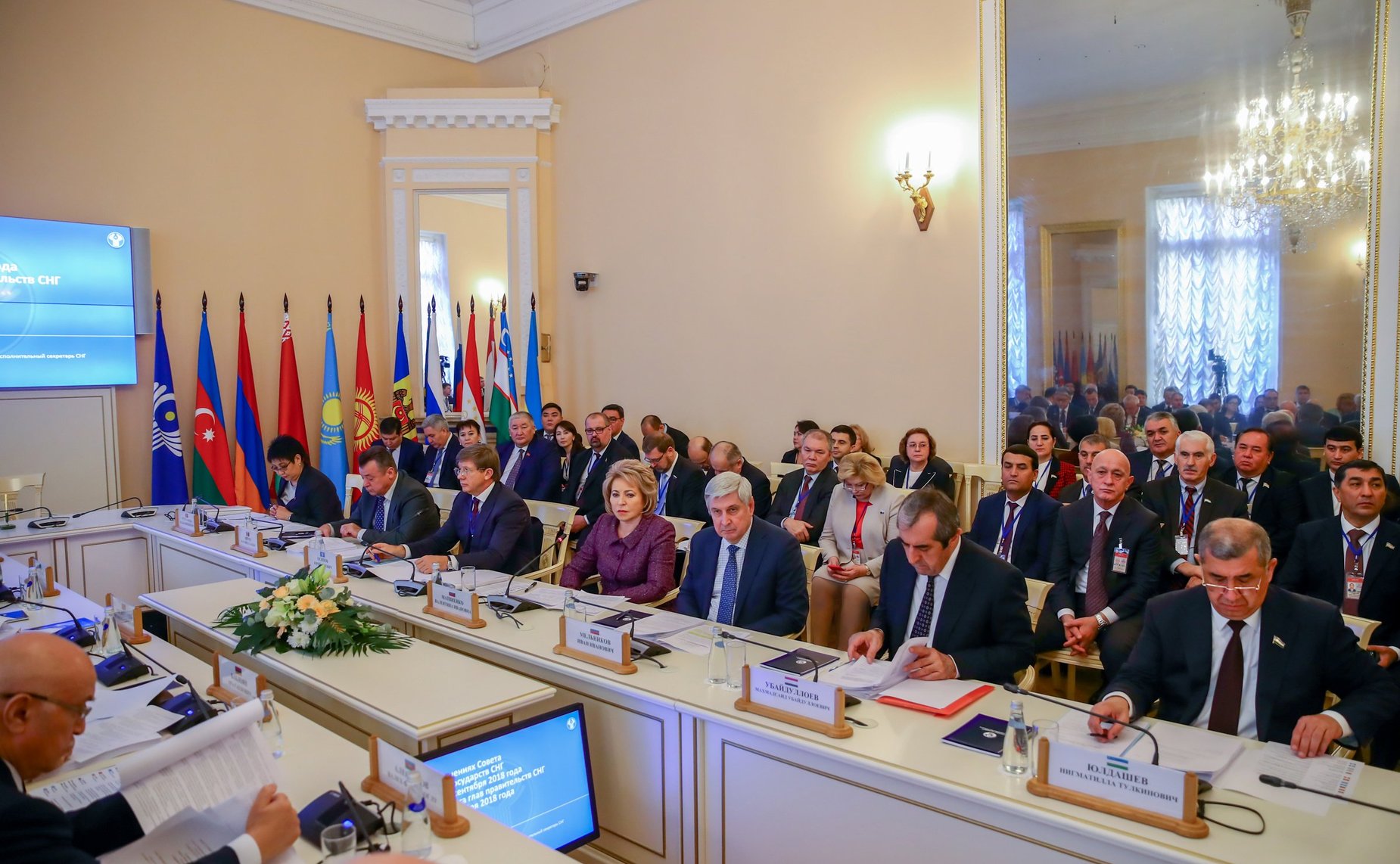 Заседание Совета МПА СНГ
