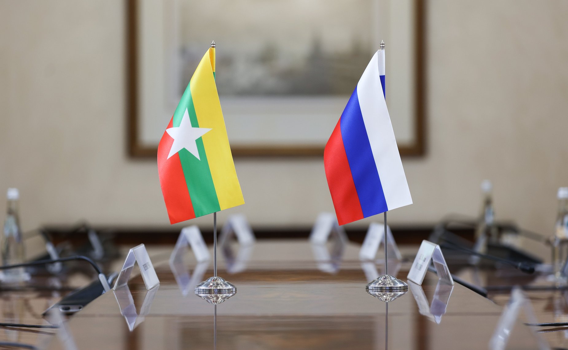 Валентина Матвиенко провела встречу с супругой Председателя Государственного административного совета, Премьер-министра Республики Союз Мьянма Чжу Чжу Хла