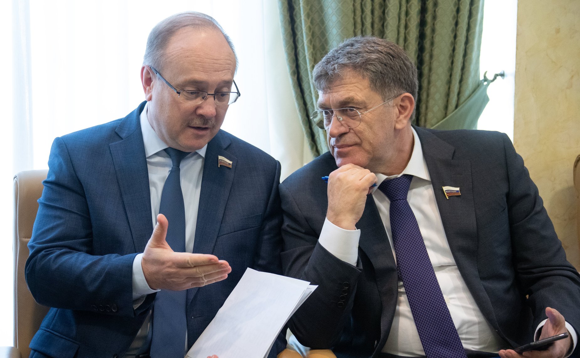 Василий Иконников и Ахмат Салпагаров