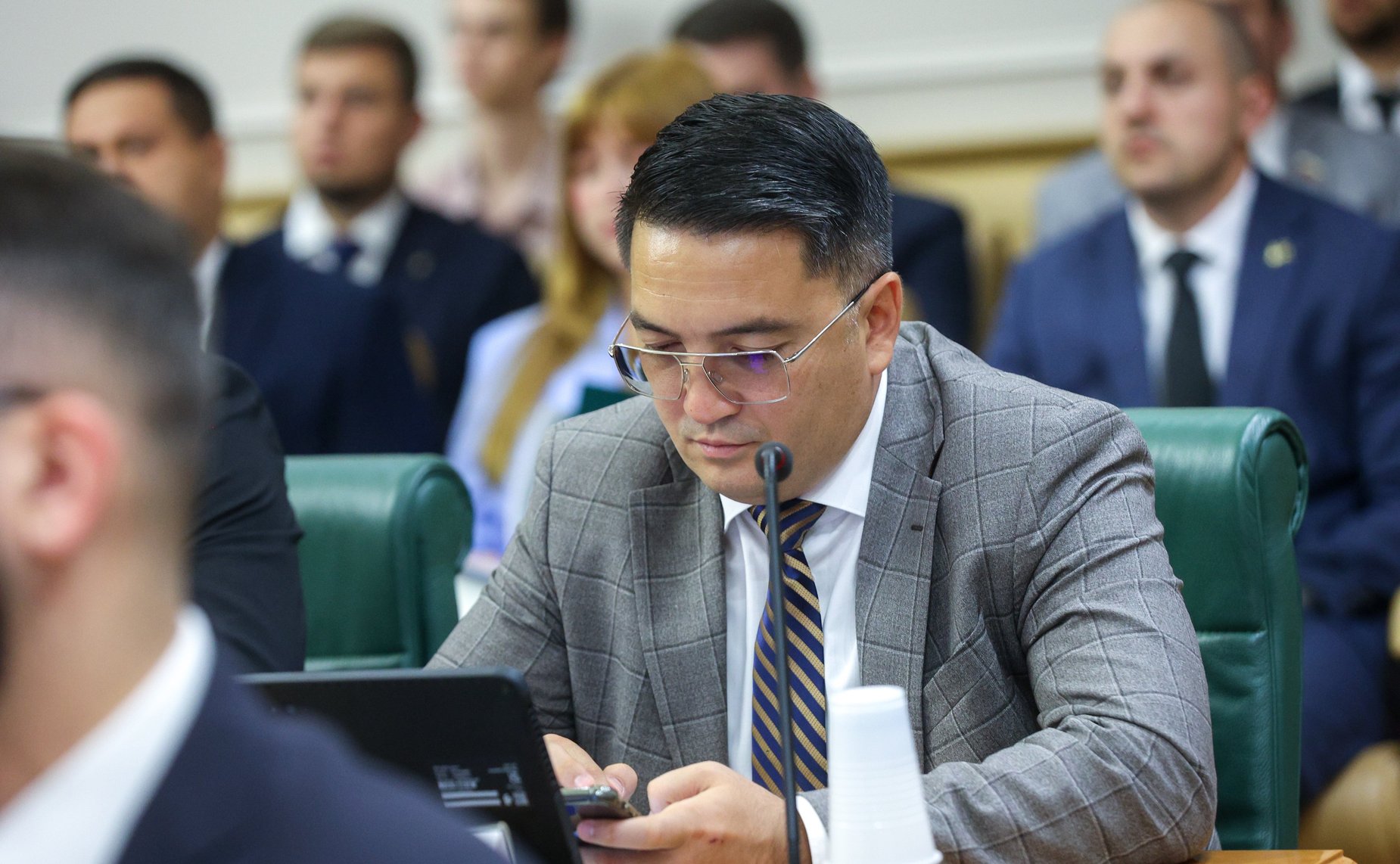 Заседание Палаты молодых законодателей при Совете Федерации
