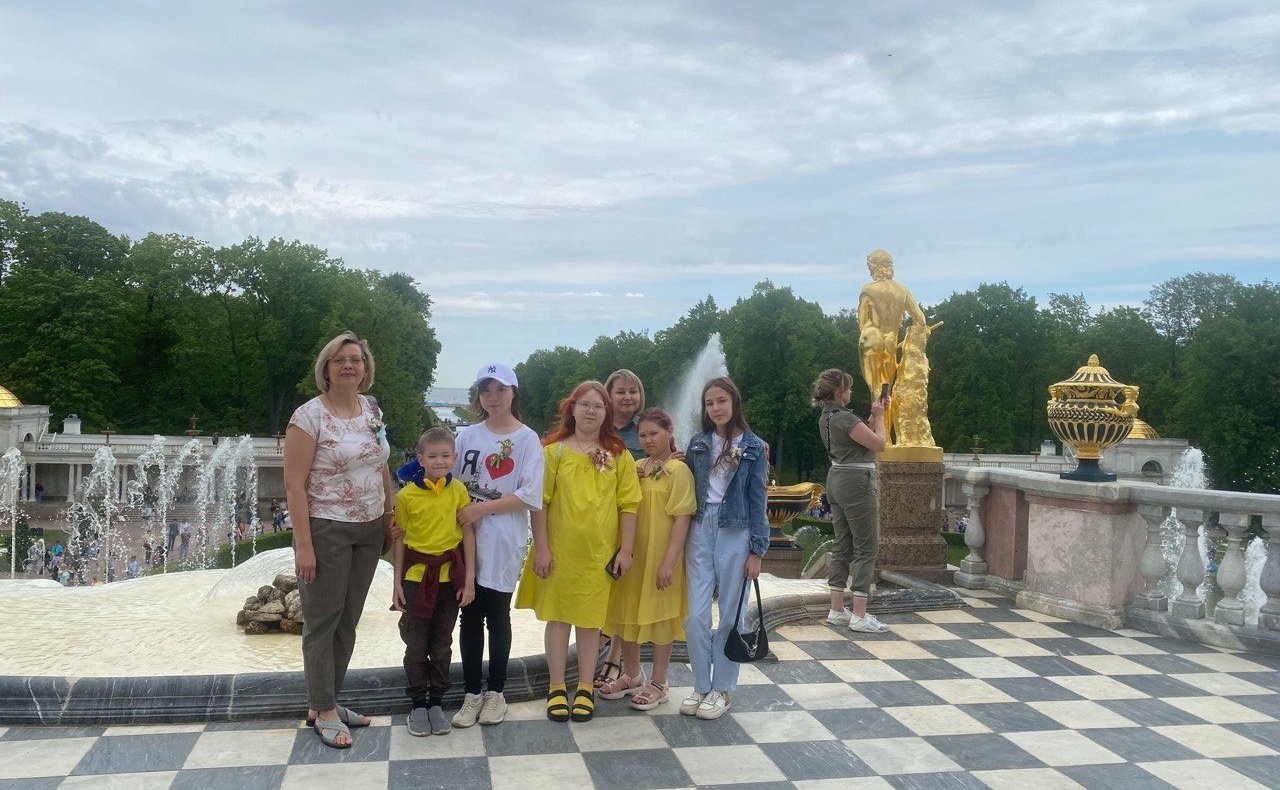 Дети военнослужащих из Марий Эл посетили Санкт-Петербург