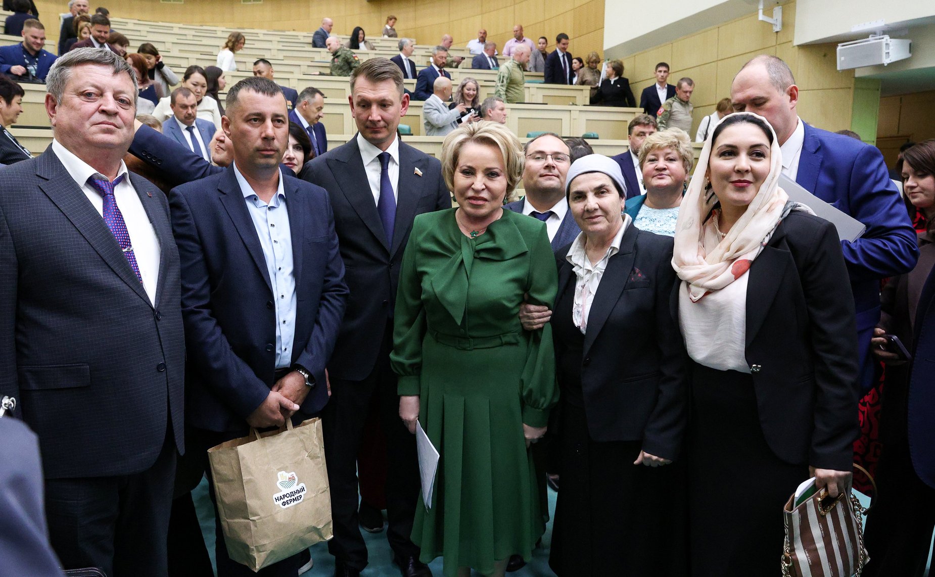 Встреча Председателя Совета Федерации Валентины Матвиенко с тружениками села