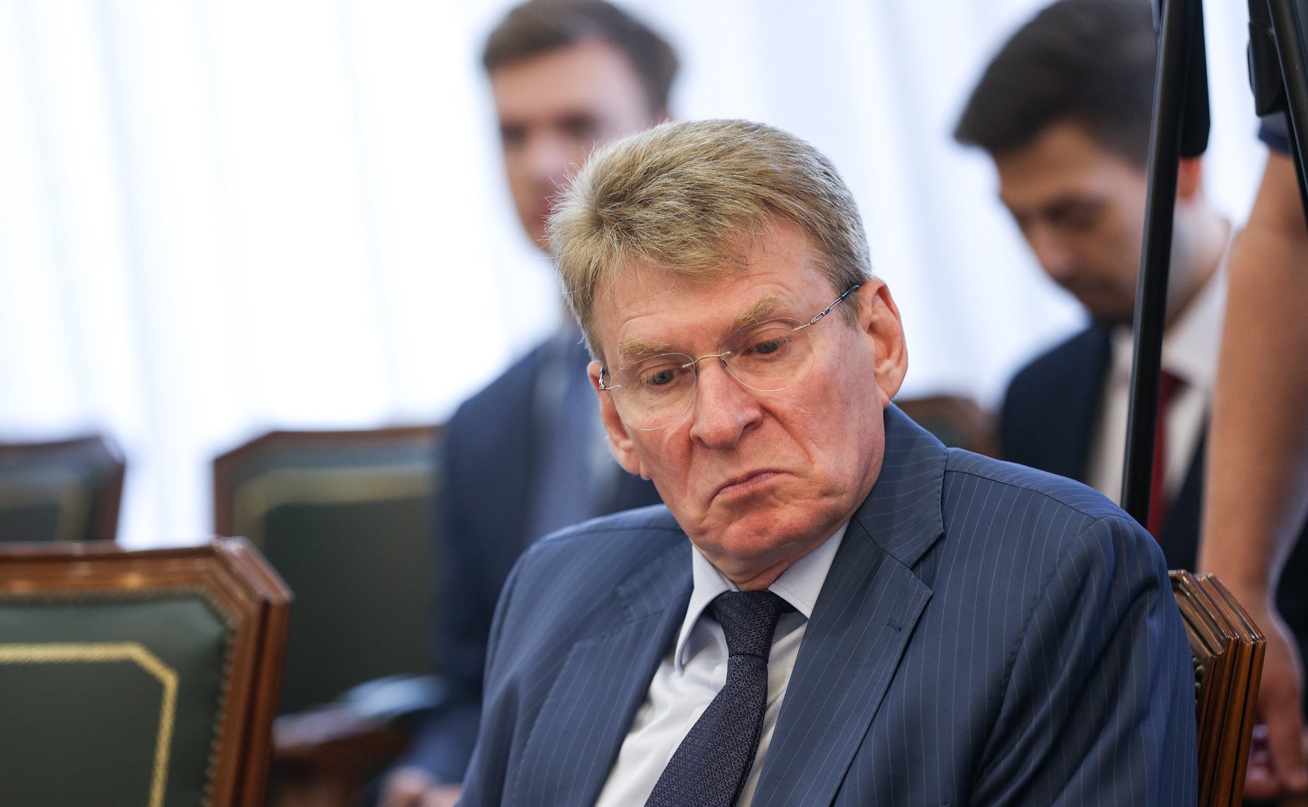 Встреча заместителя Председателя Совета Федерации Константина Косачева с заместителем Председателя Наблюдательного совета Исламской Республики Иран аятоллой Алирезой Арафи
