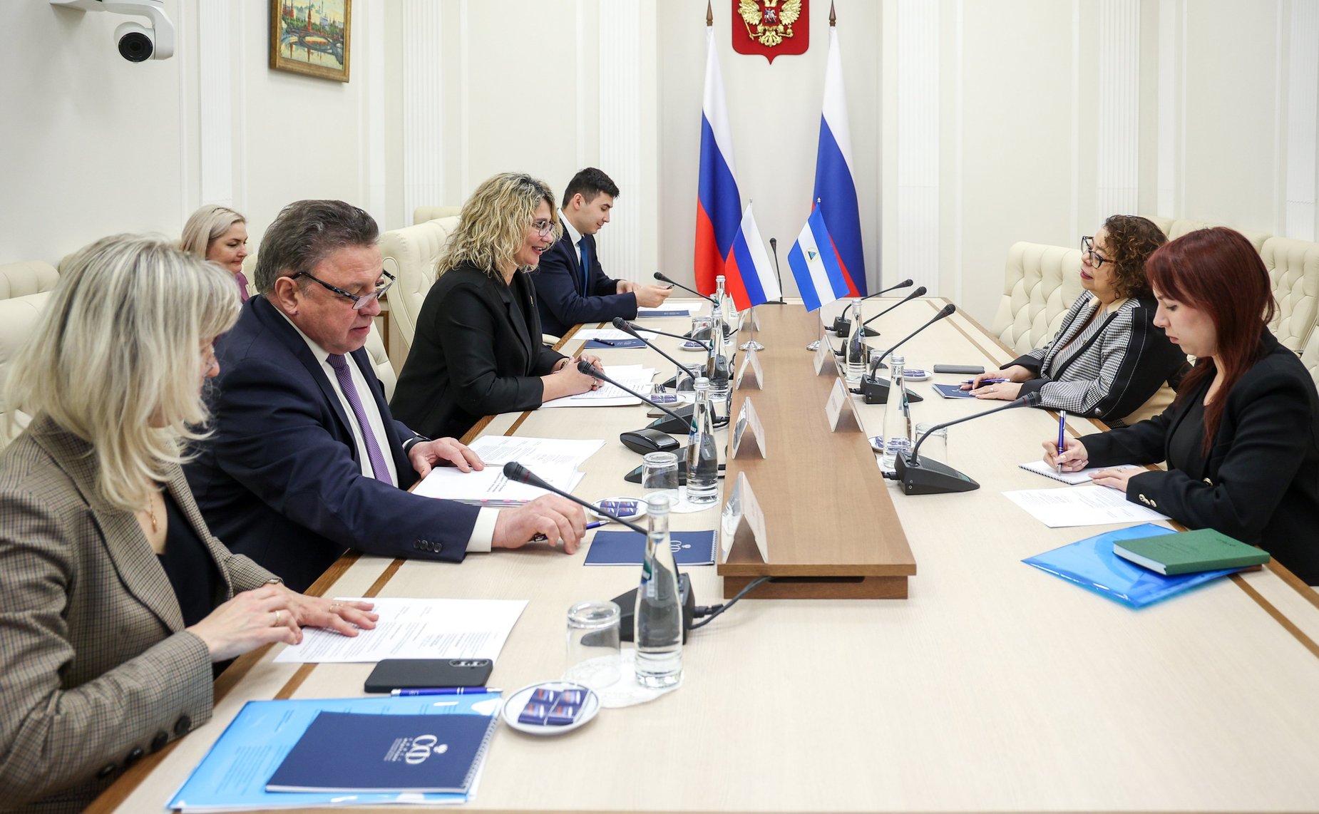 Встреча Наталии Косихиной с Чрезвычайным и Полномочным Послом Республики Никарагуа в Российской Федерации