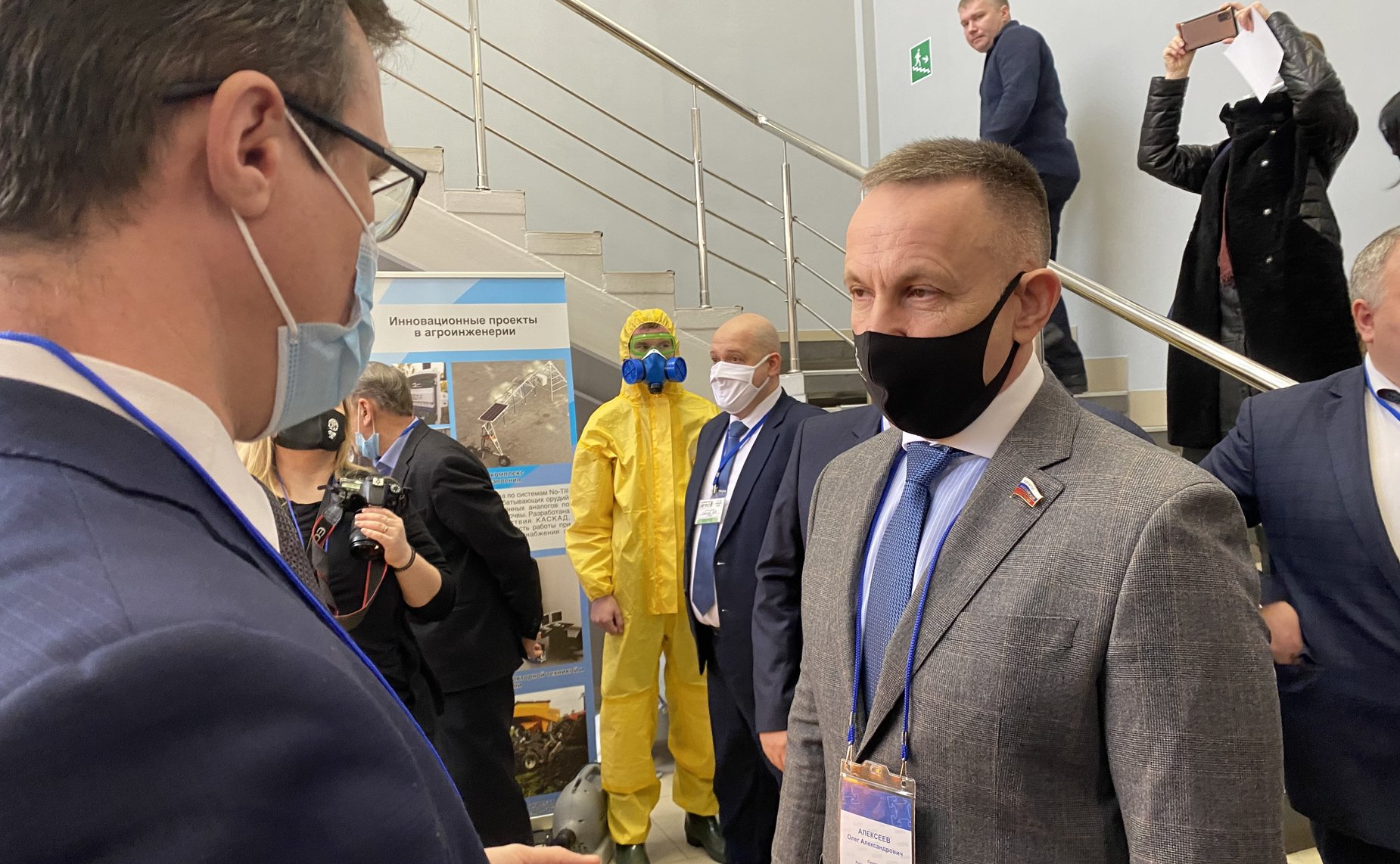 Олег Алексеев в ходе работы в регионе принял участие в заседании коллегии регионального министерства сельского хозяйства