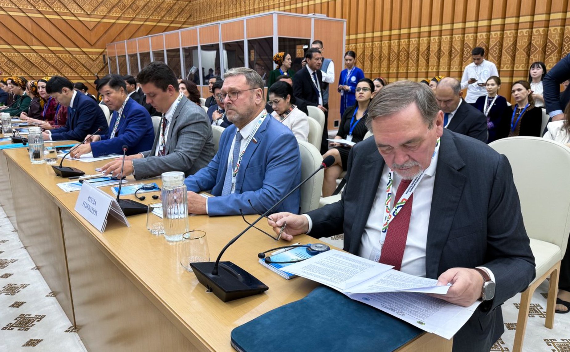 Константин Косачев принял участие в Конференции ООН и Парламентском форуме по помощи странам, не имеющим выхода к морю