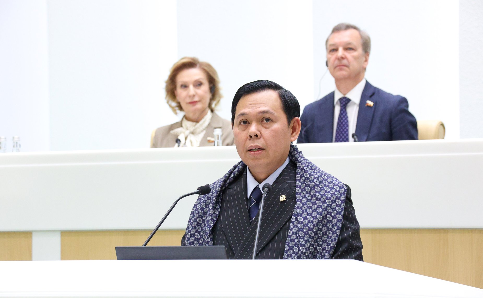 Председатель Совета представителей регионов Республики Индонезии Султан Бактиар Наджамудин