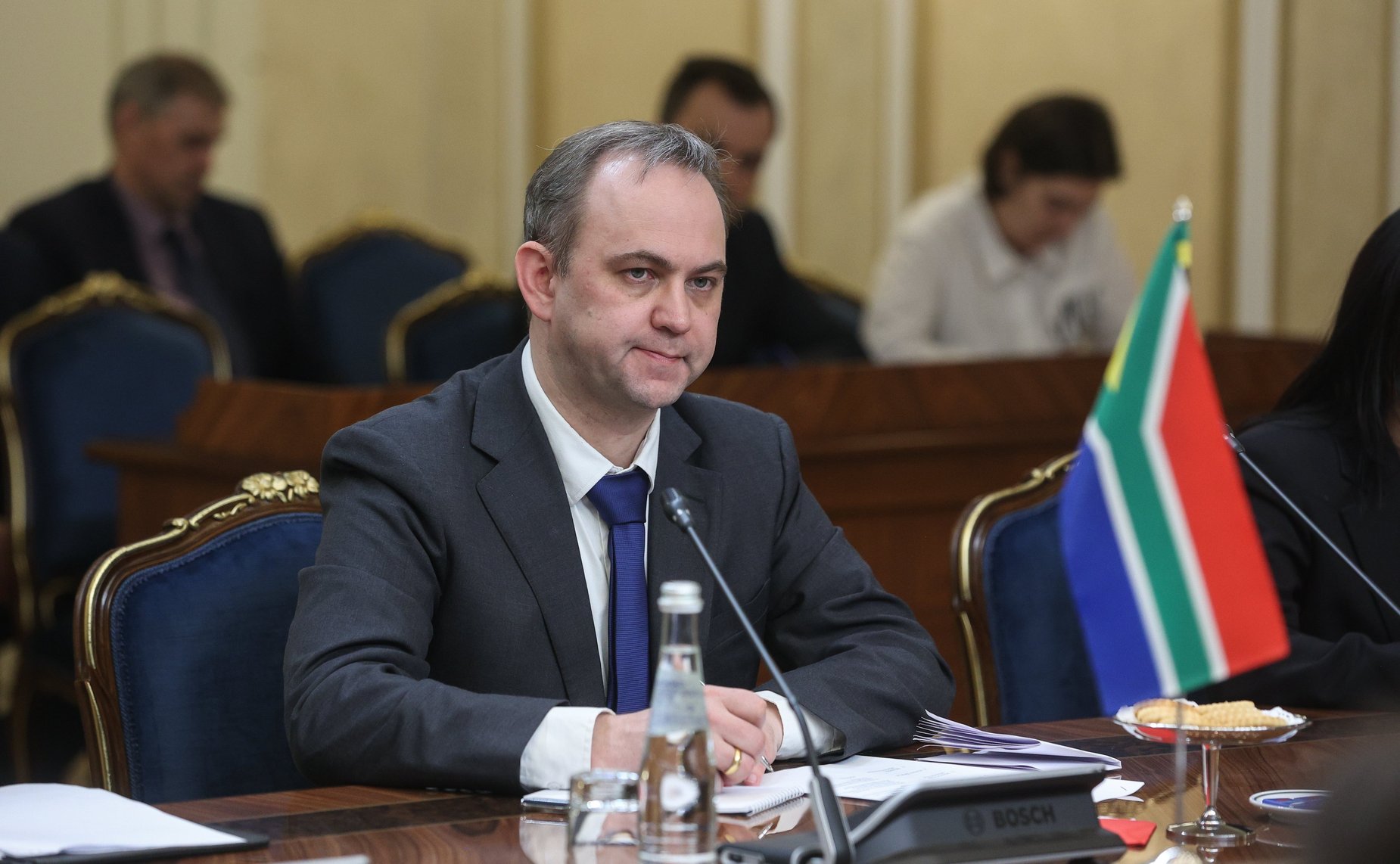 Валентина Матвиенко провела переговоры с Председателем Национального совета провинций Парламента Южно-Африканской Республики Амосом Масондо