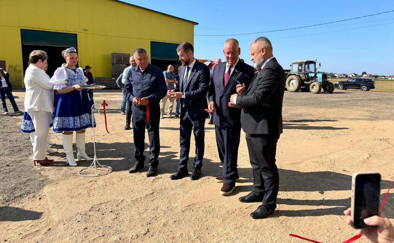 Сергей Митин принял участие в торжественной церемонии запуска первого агроагрегатора в регионе