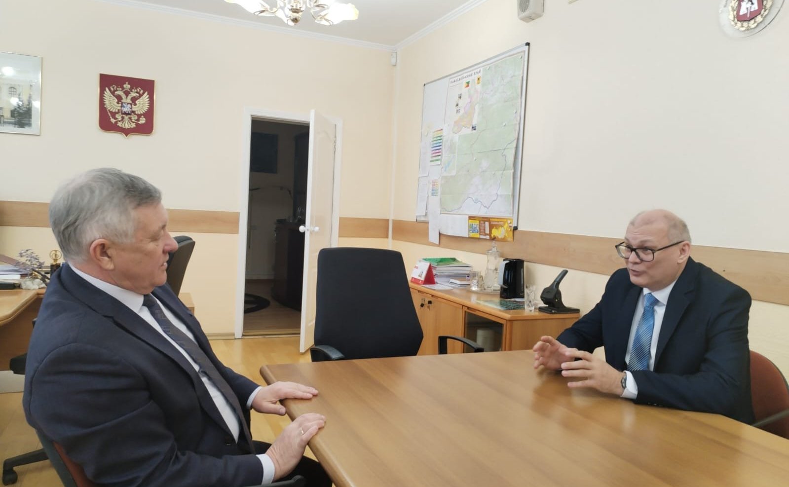 Сергей Михайлов провел встречу с коллективом отделения Банка России по Забайкальскому краю