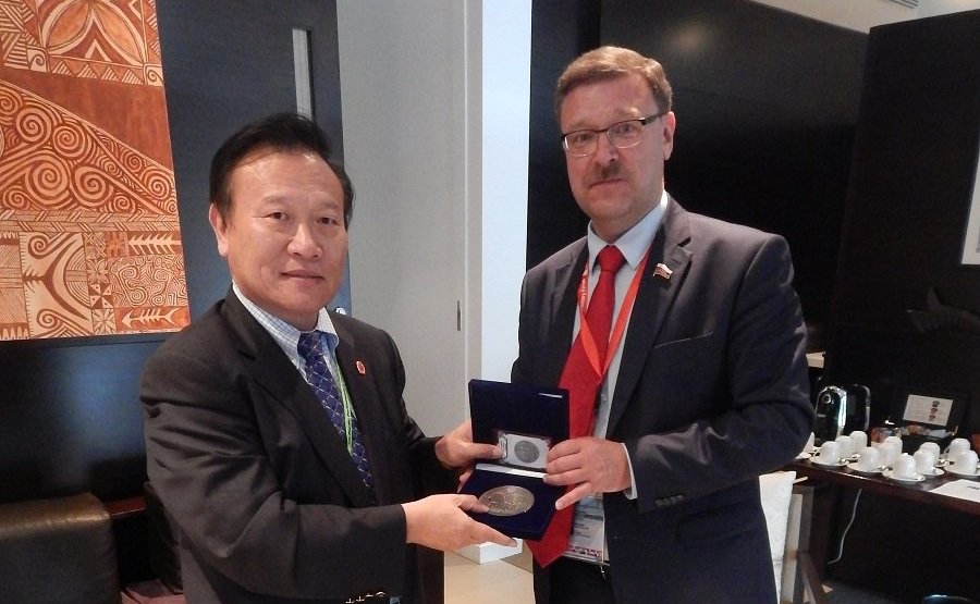 Встреча К. Косачева на полях сессии АТПФ