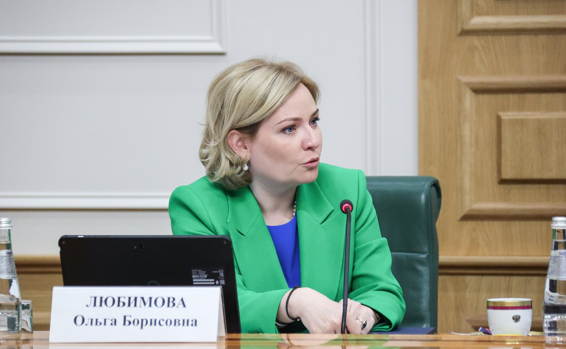 Заседание Организационного комитета по подготовке и проведению празднования 80-летия полного освобождения Ленинграда от фашистской блокады