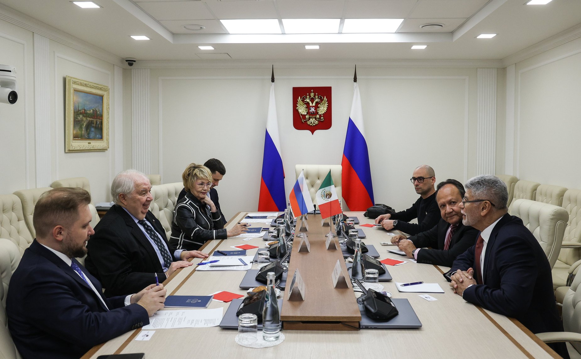 Первый заместитель председателя Комитета СФ по международным делам Сергей Кисляк провел встречу с членом Палаты сенаторов Генерального конгресса Мексиканских Соединенных Штатов Навором Альберто Рохасом Мансерой