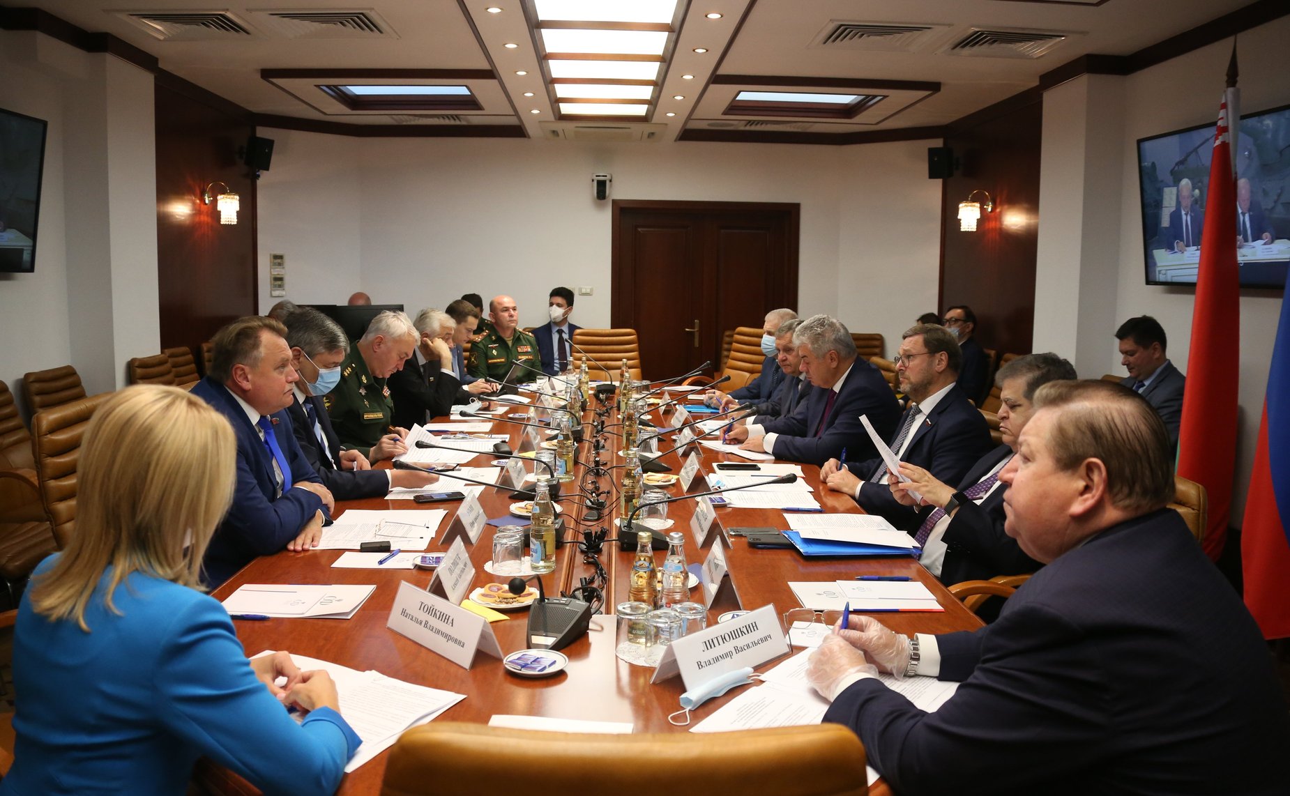 Заседание секции № 5 «Беларусь и Россия: расширение совместных усилий по противодействию героизации нацизма на международных площадках» в рамках VII Форума регионов Беларуси и России