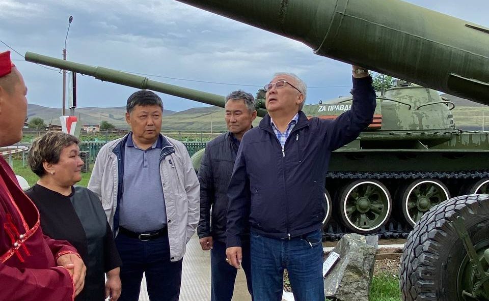 Баир Жамсуев посетил Могойтуйский район Агинского Бурятского округа