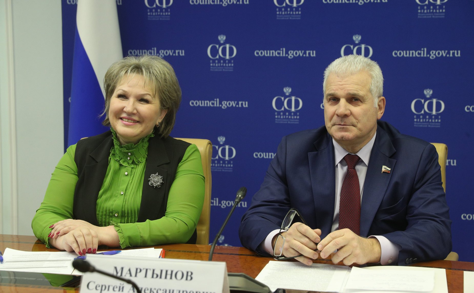 Елена Писарева и Сергей Мартынов