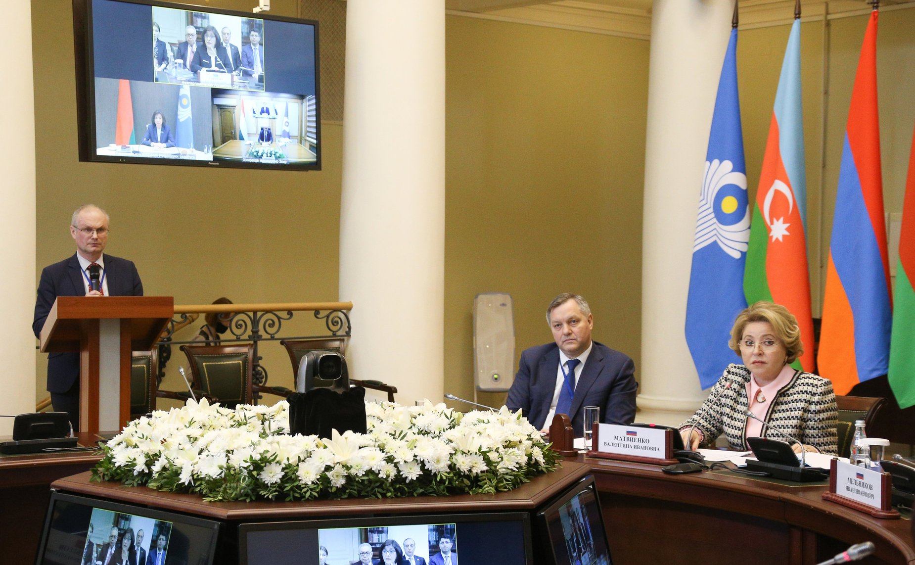 Брифинг по итогам работы весенней сессии МПА СНГ