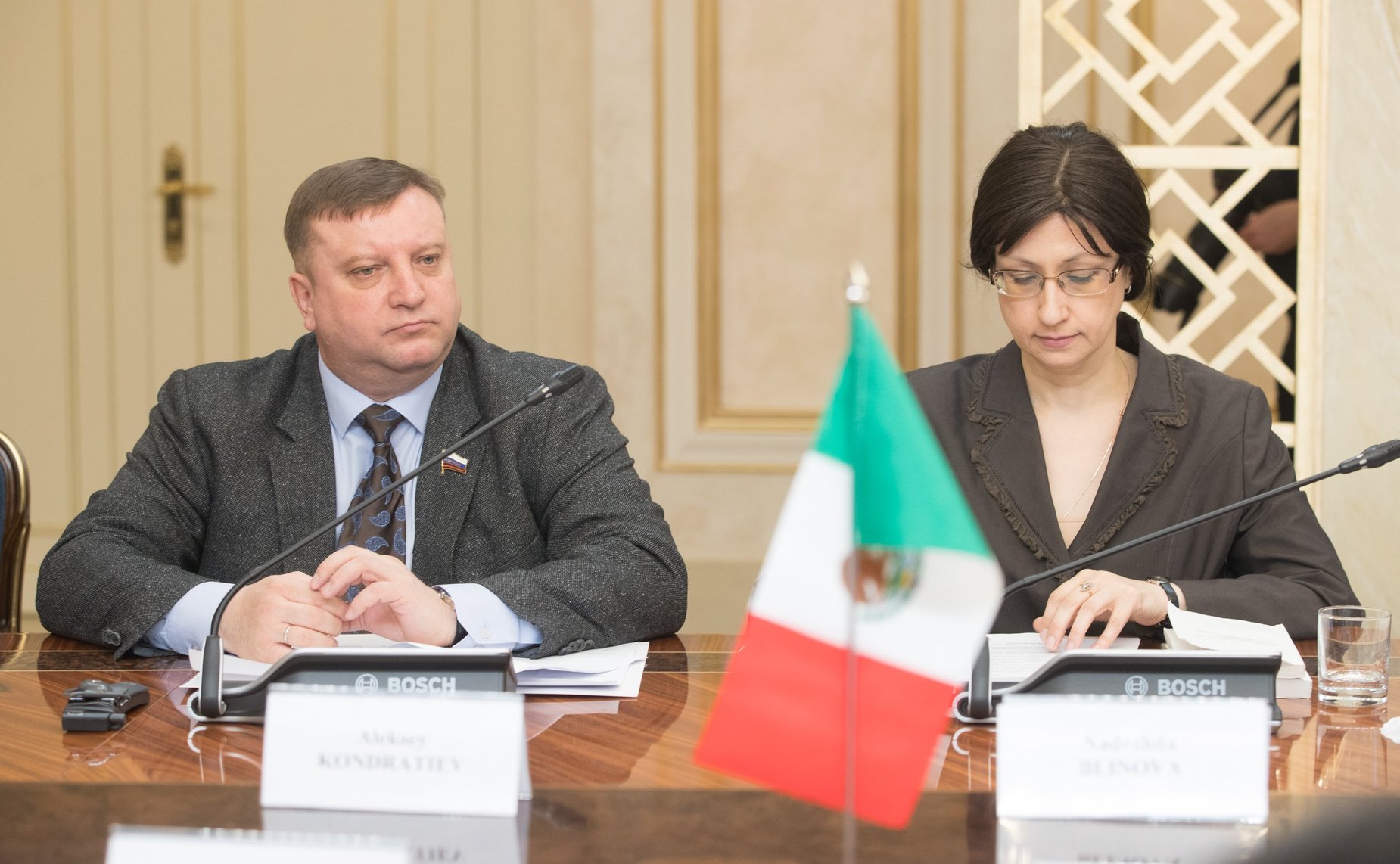 Встреча К. Косачева с международными наблюдателями